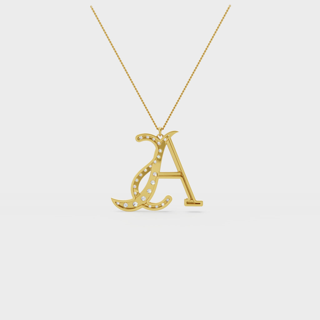 AS Initial Pendant