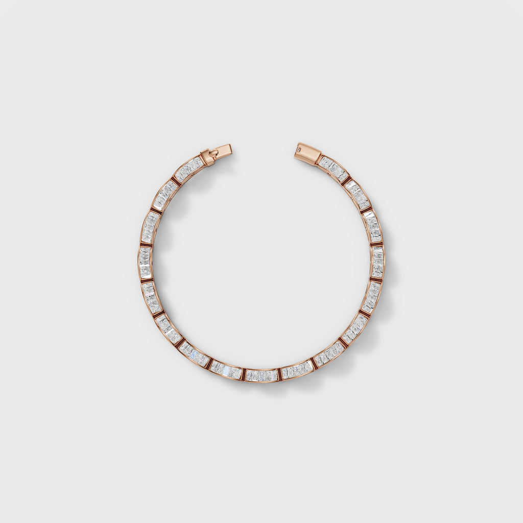 The Baguette Cut Brilliance Bracelet
