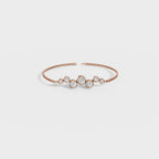 Sparkling Bezel Set Crystal Bracelet