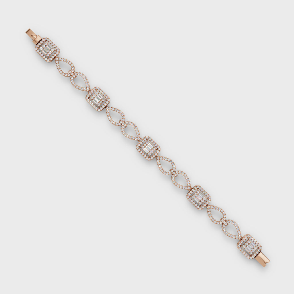 Quadrille Diamond Bracelet