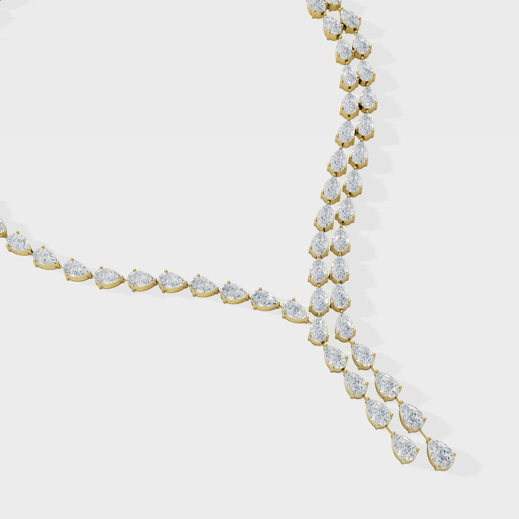 Pearluxe Cascade Necklace