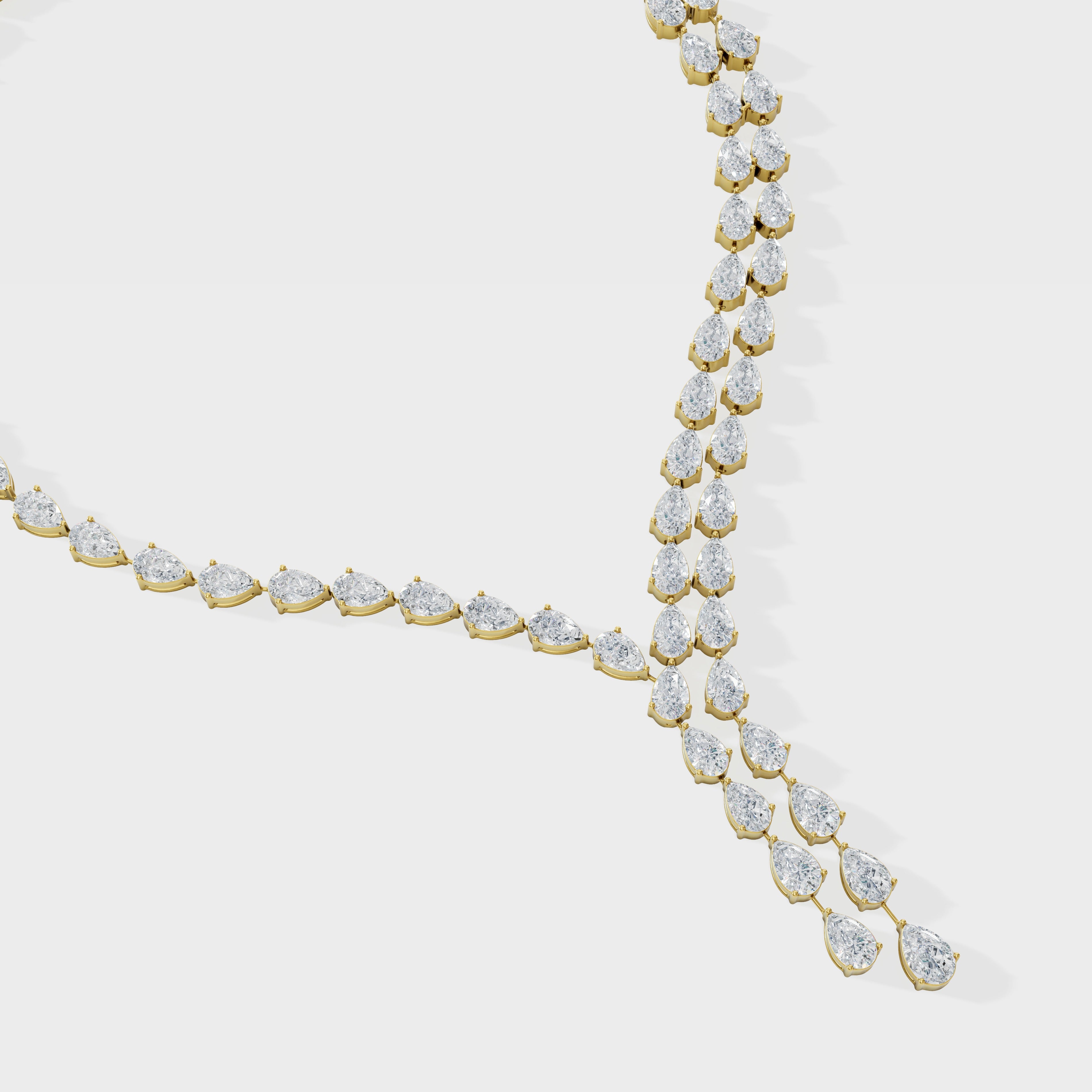 Pearluxe Cascade Necklace