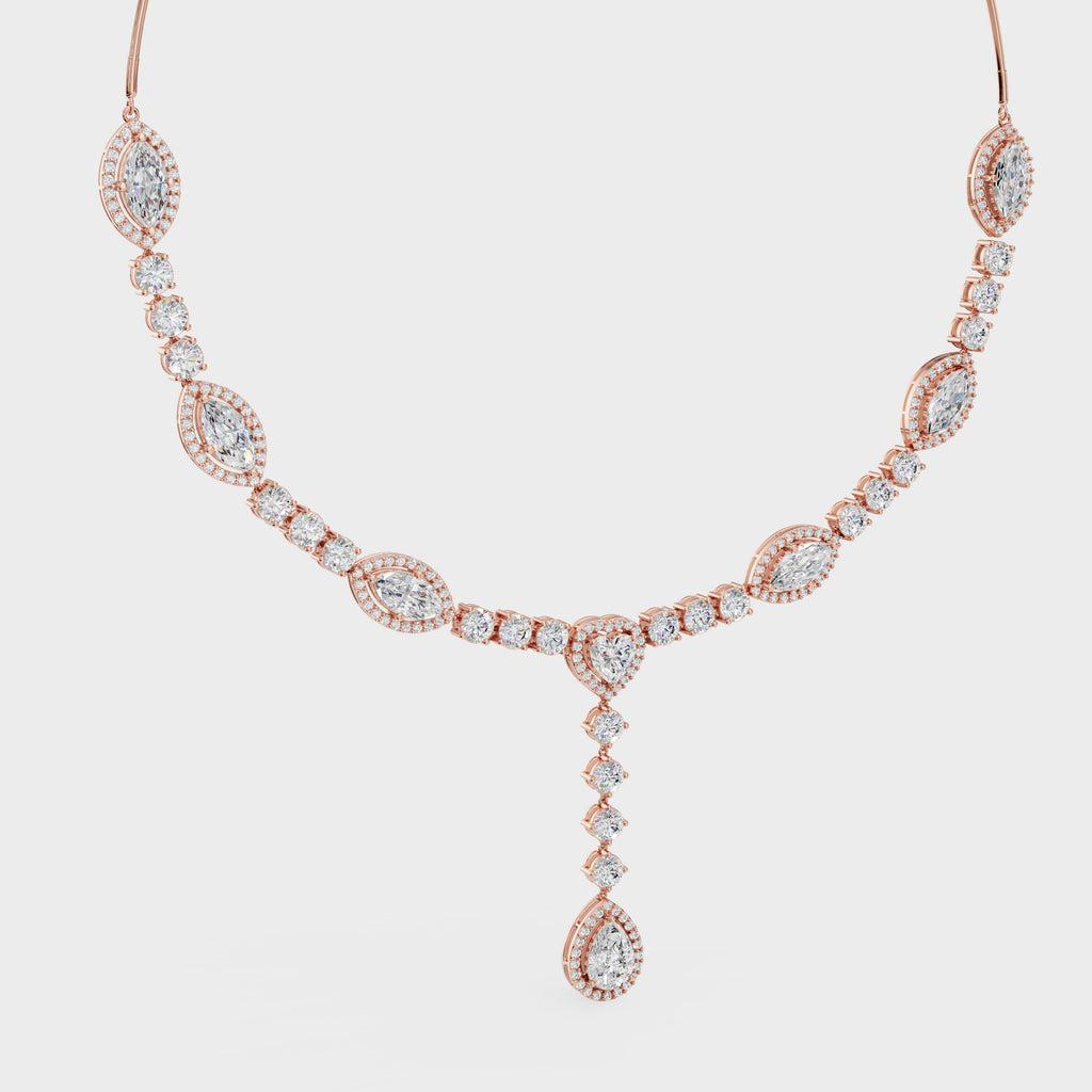 The Golden Marquise Cascade set