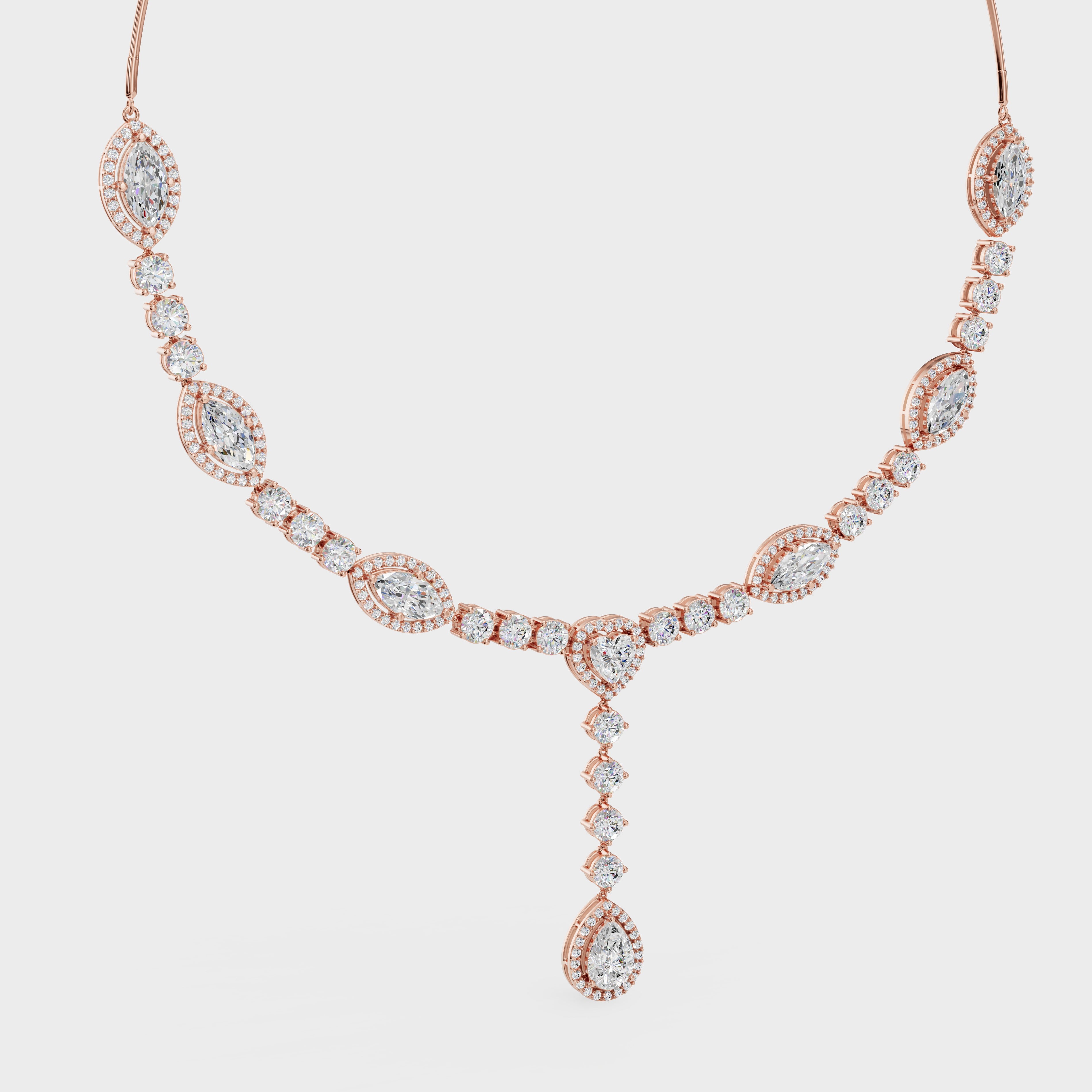 The Golden Marquise Cascade set