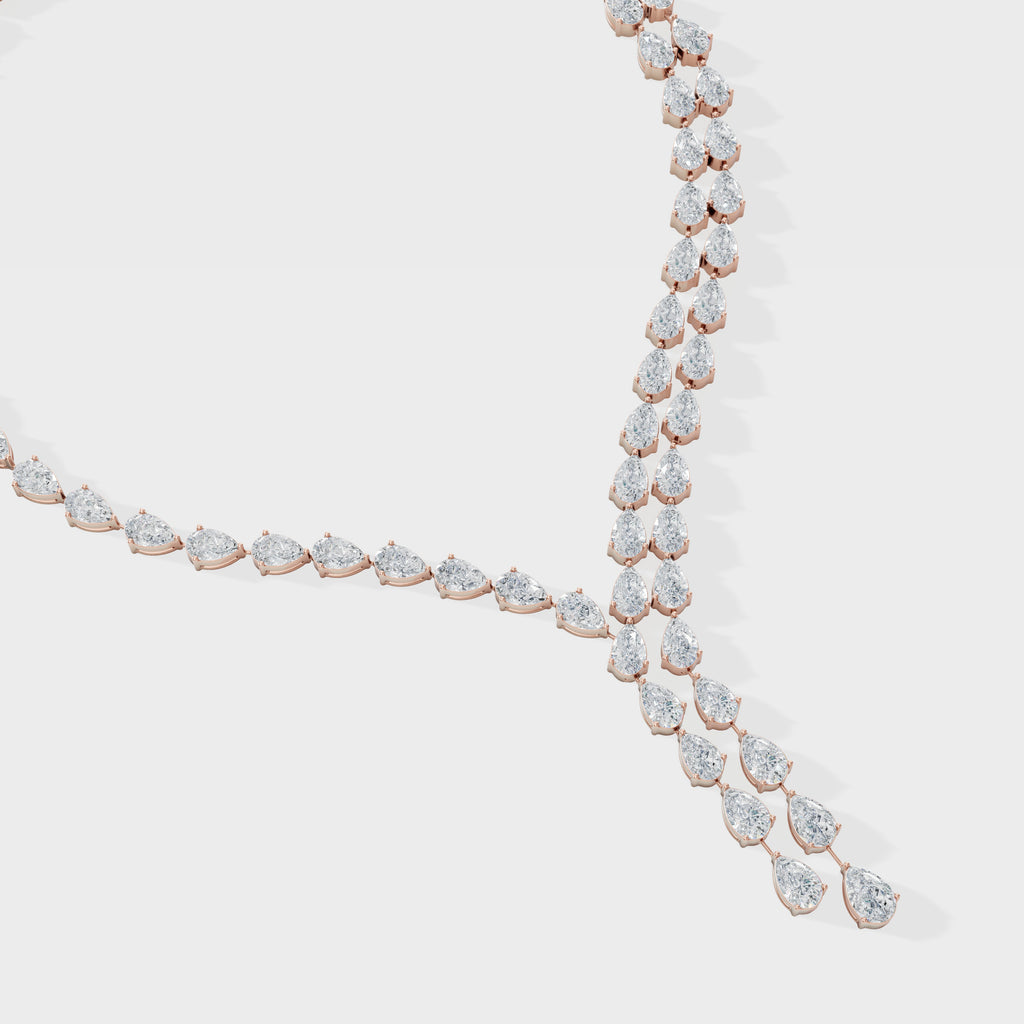 Pearluxe Cascade Necklace