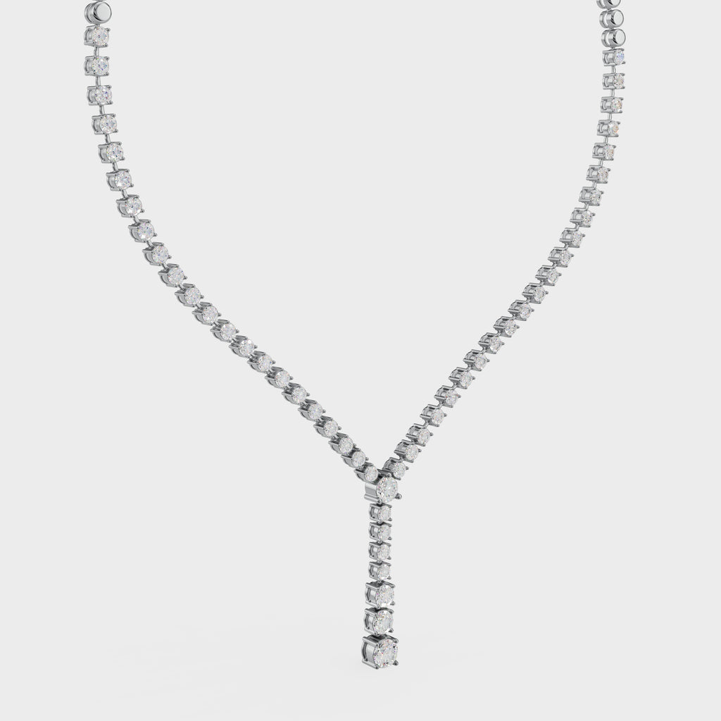 Eterna V Necklace With Earrings