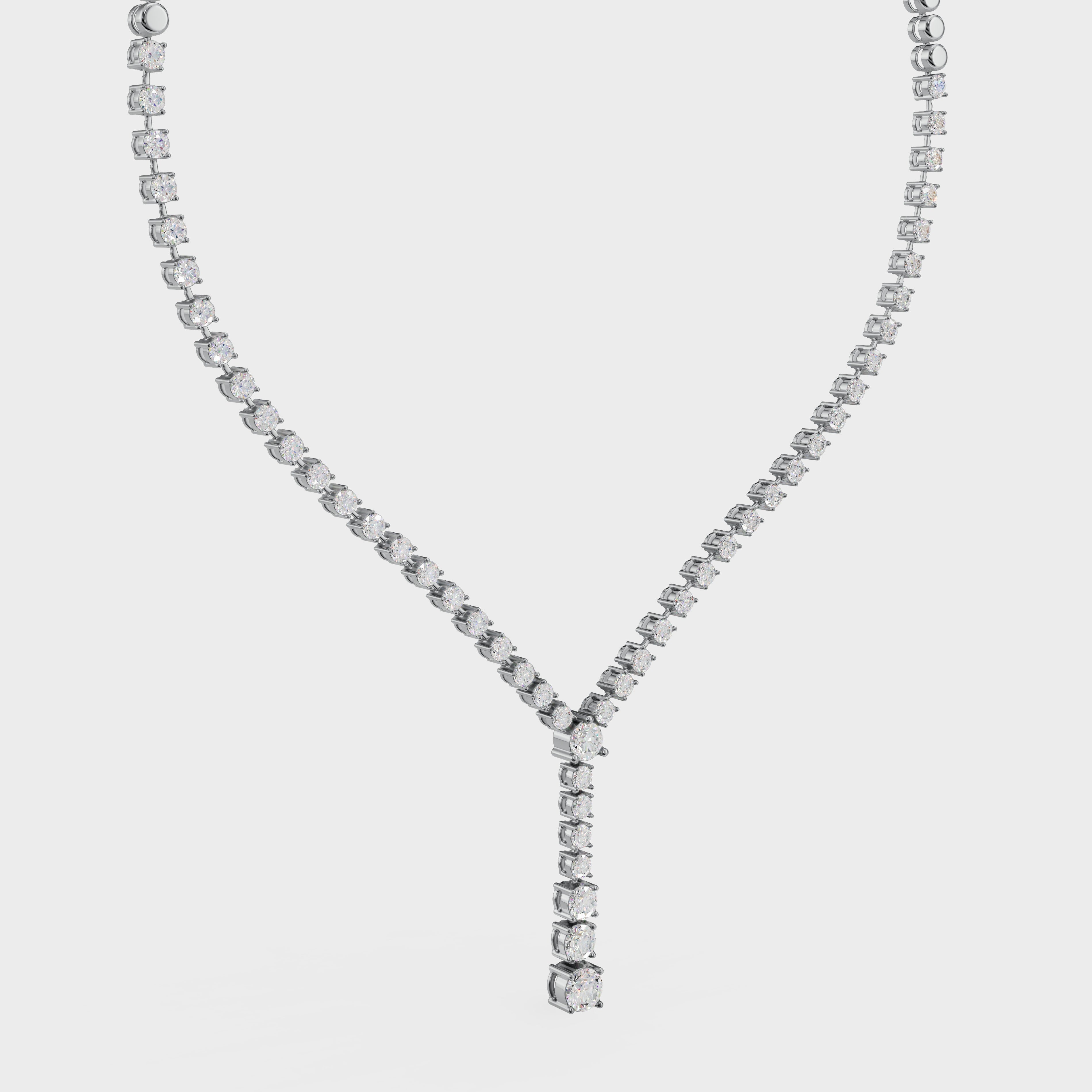 Eterna V Necklace With Earrings