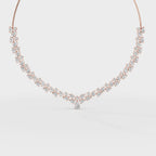 Eternal Symphony of Diamonds With Earrings