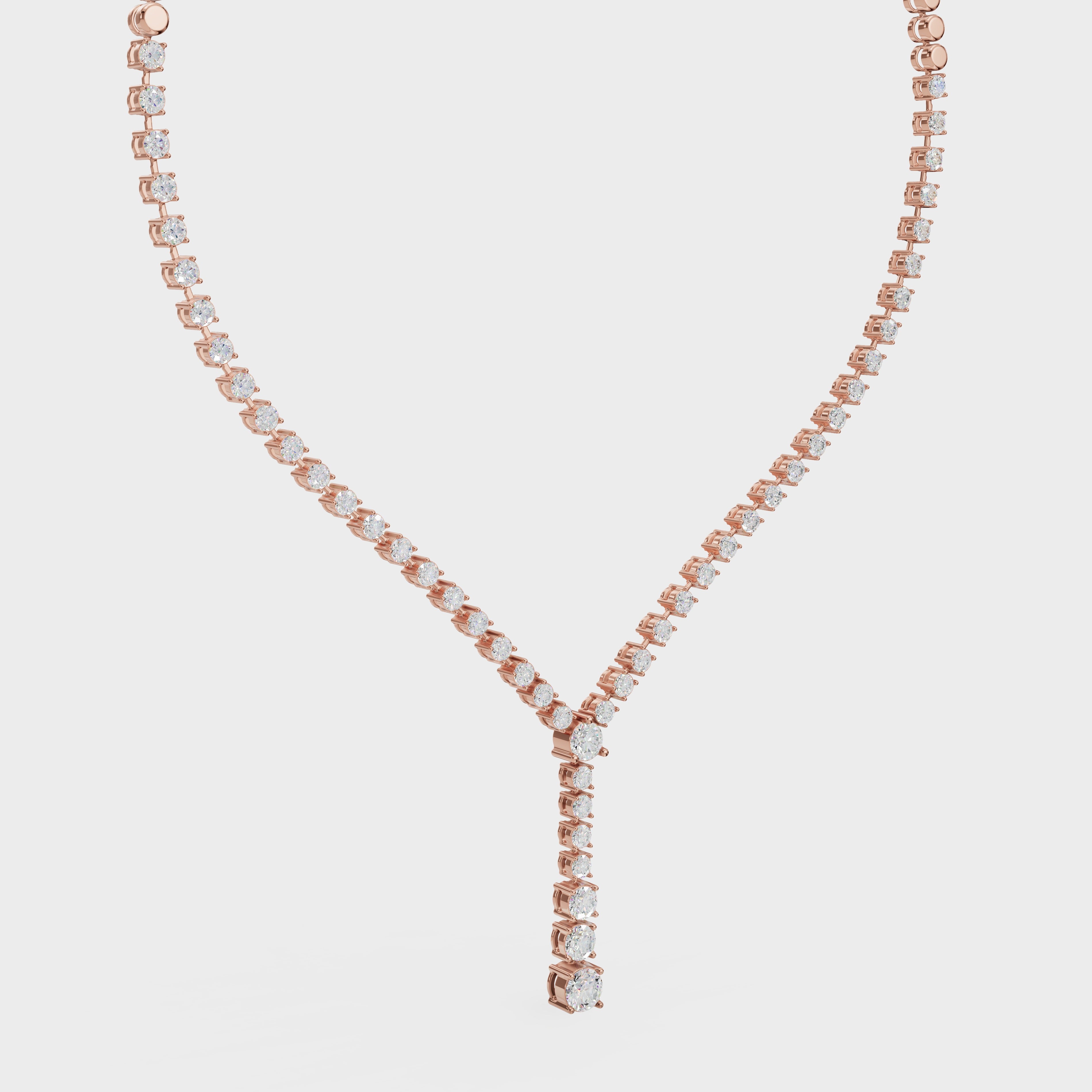 Eterna V Necklace With Earrings