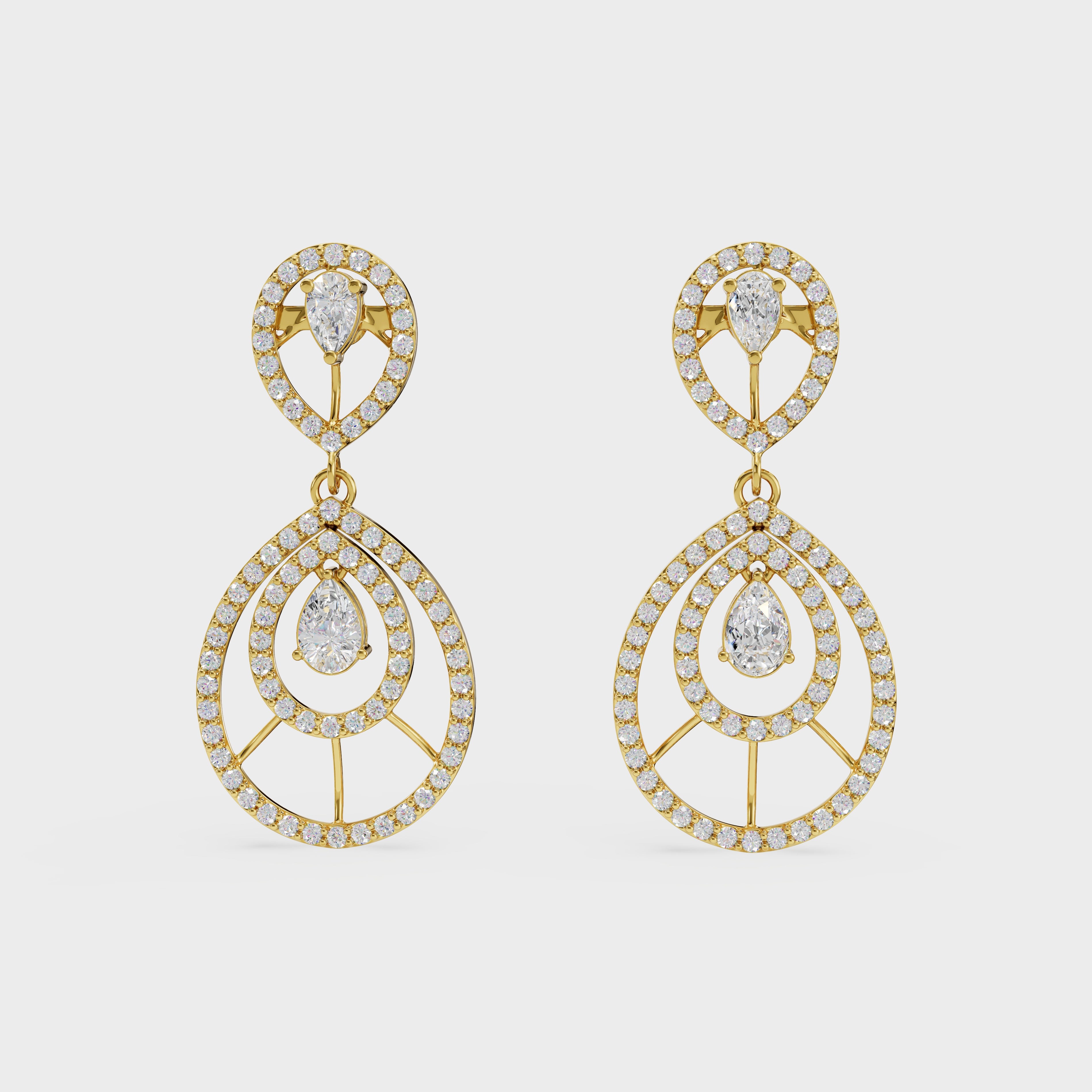 Diamond Cascade Necklace