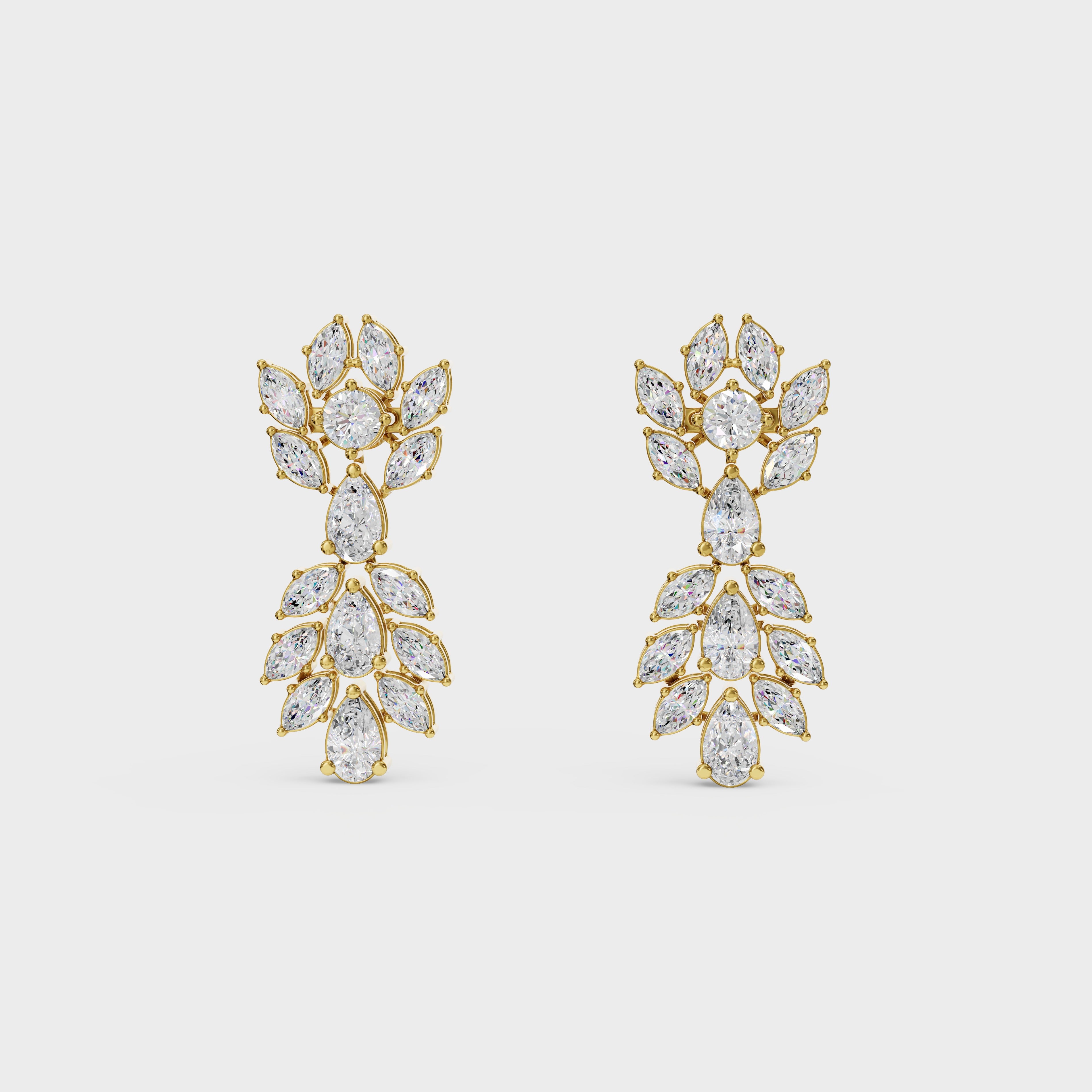 Dazzling Marquise Bloom Drops