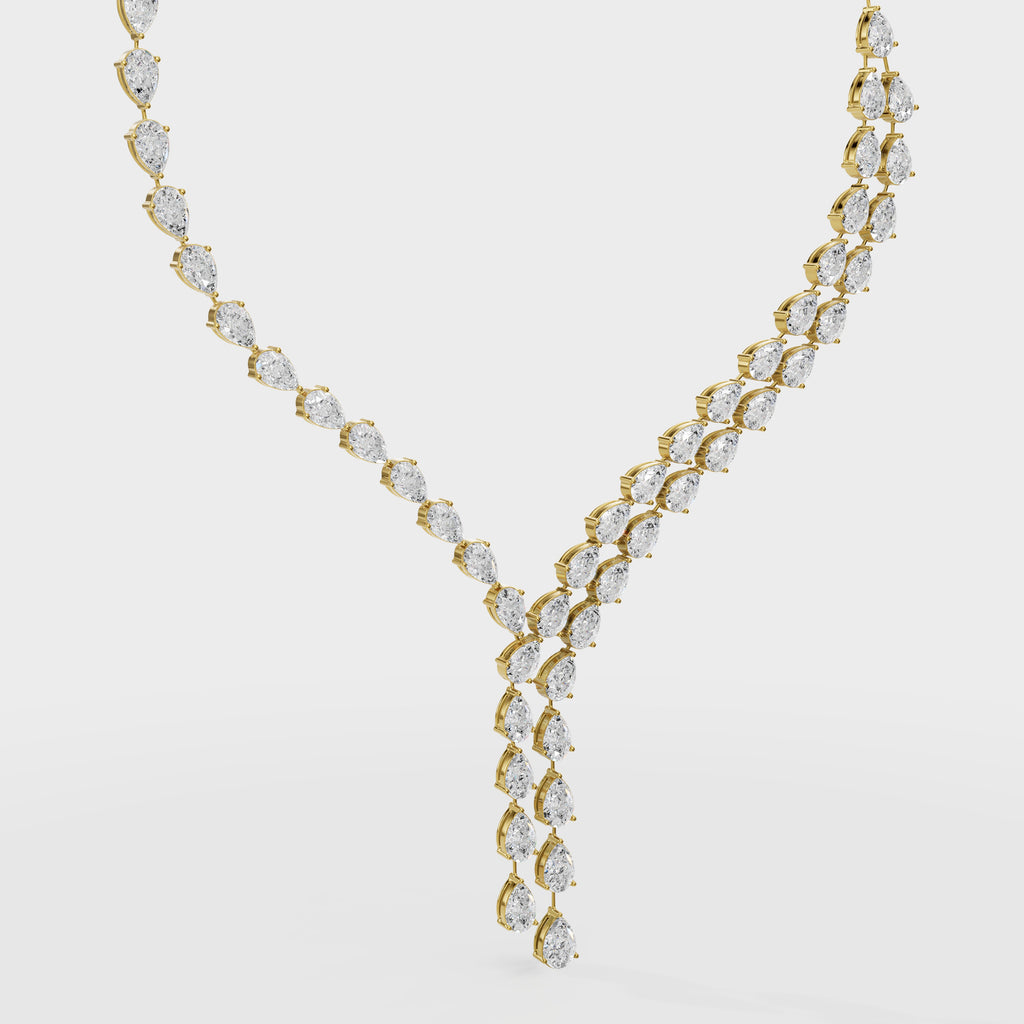 Pearluxe Cascade Necklace