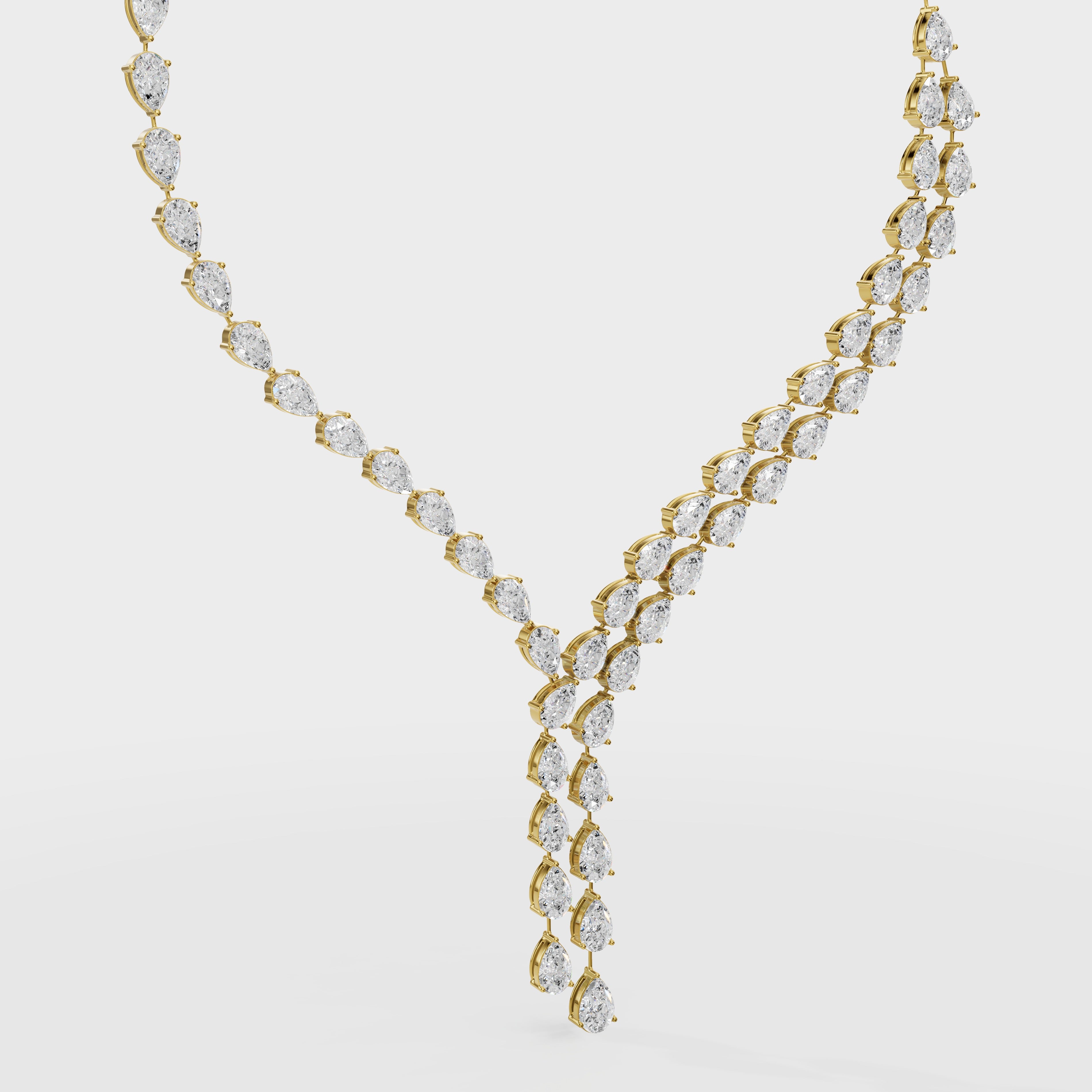 Pearluxe Cascade Necklace