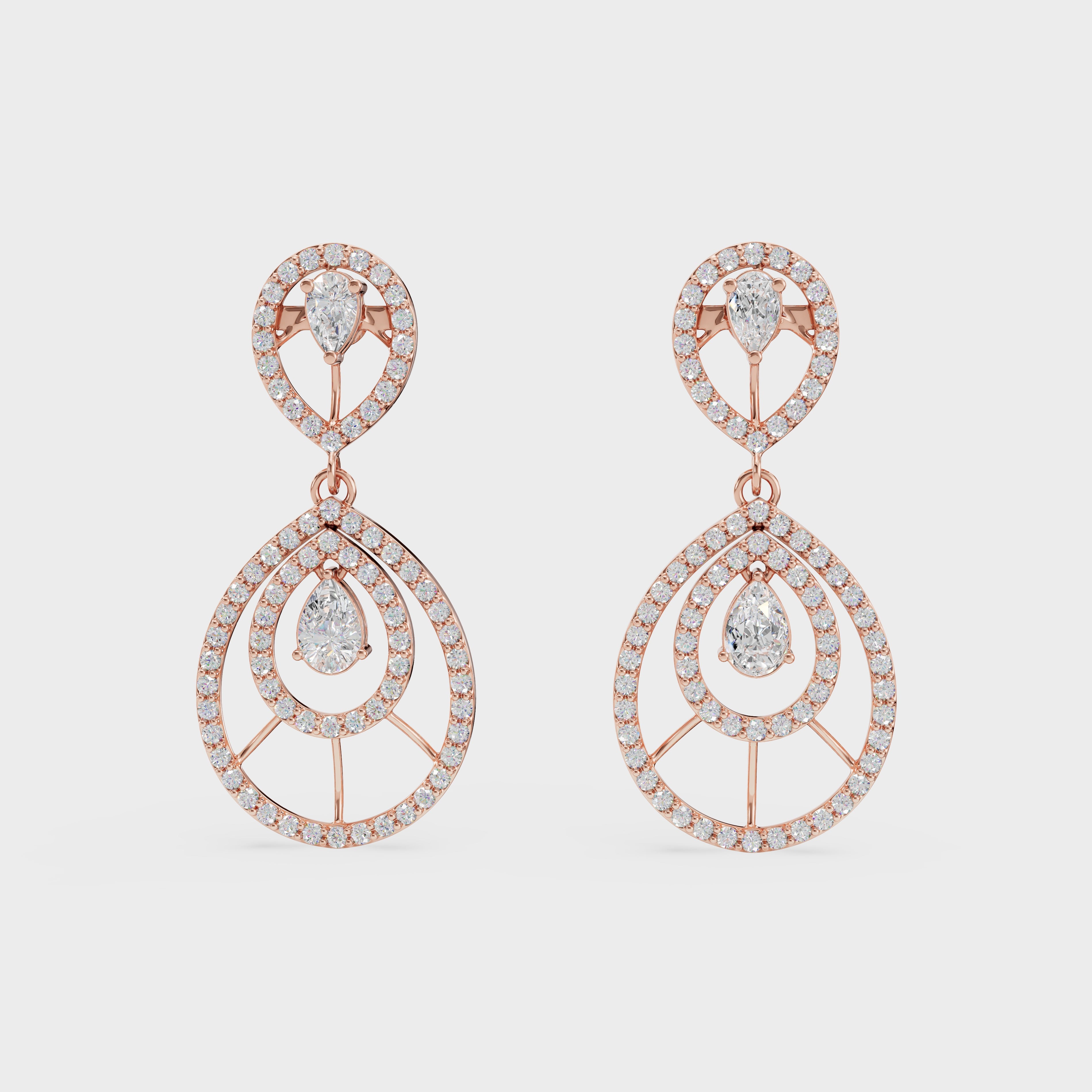 Diamond Cascade Necklace