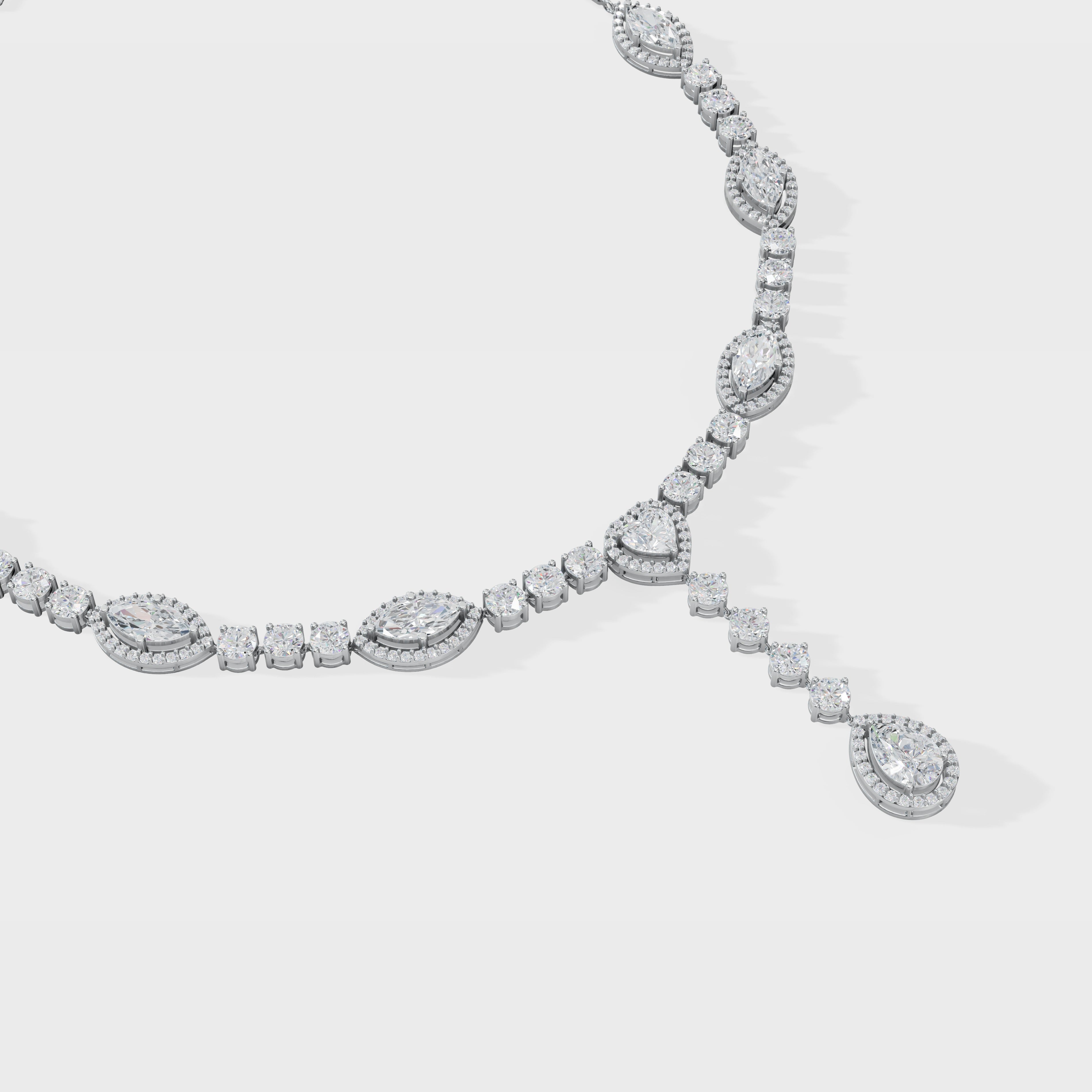 The Golden Marquise Cascade set