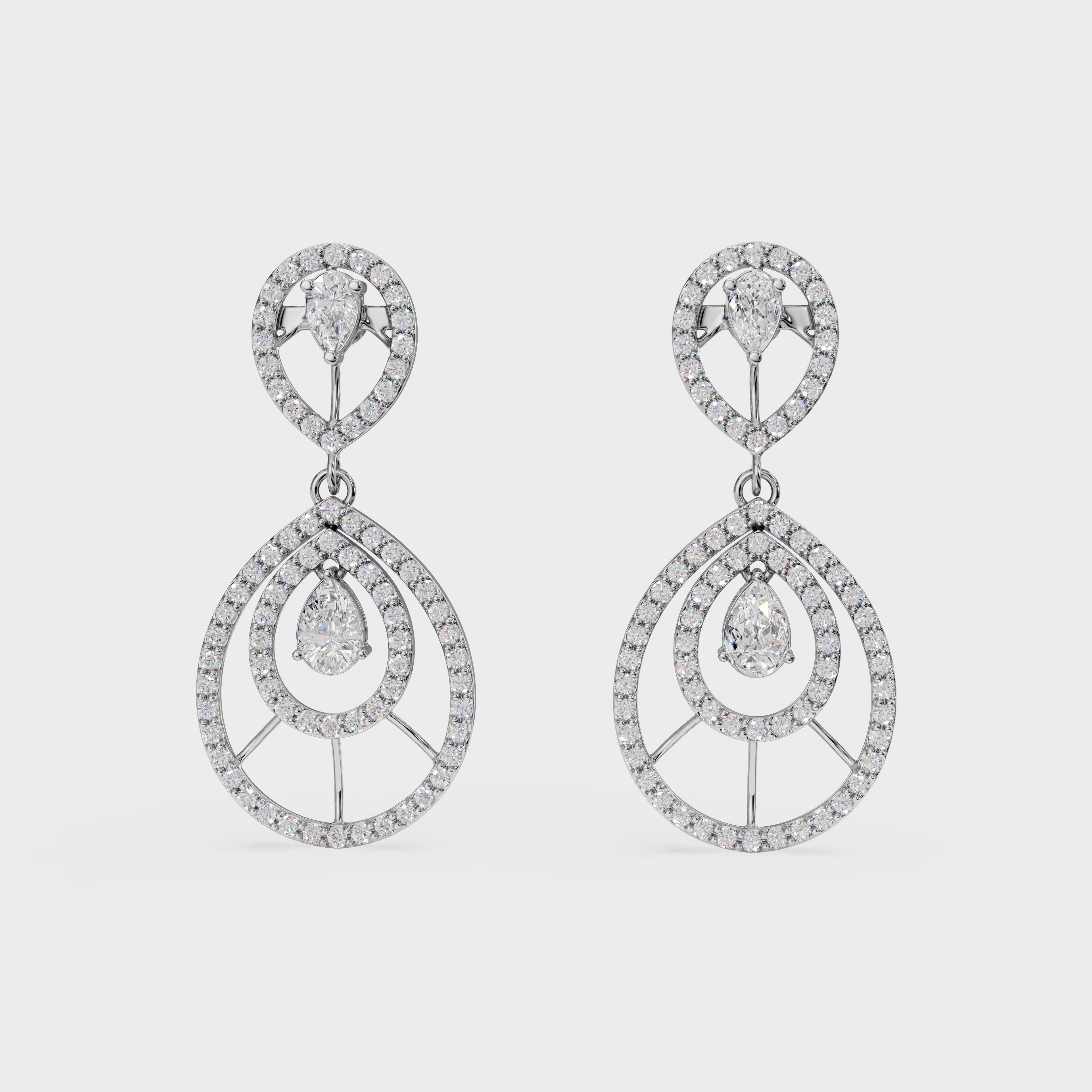 Diamond Cascade Necklace