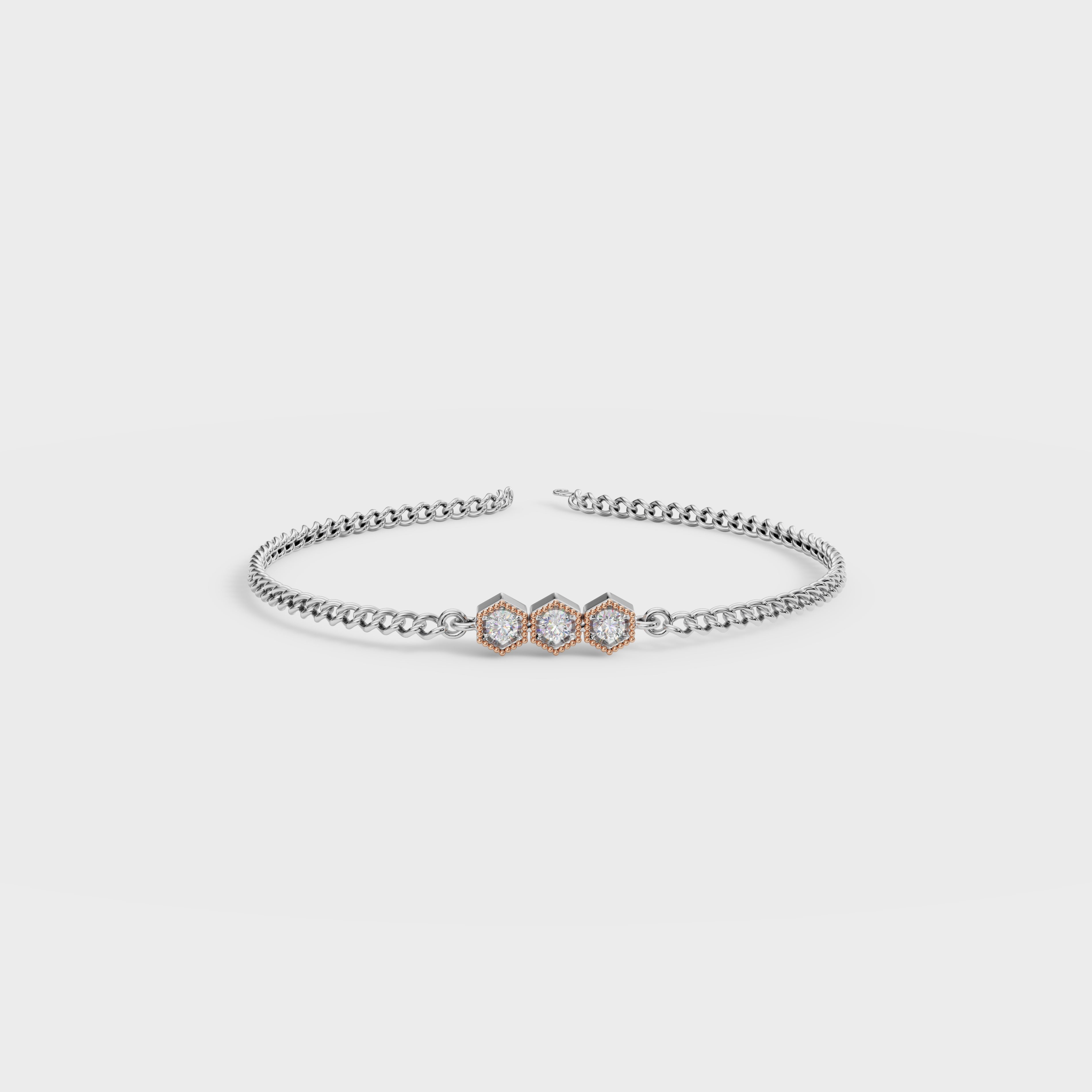 Dainty Diamond Bracelet