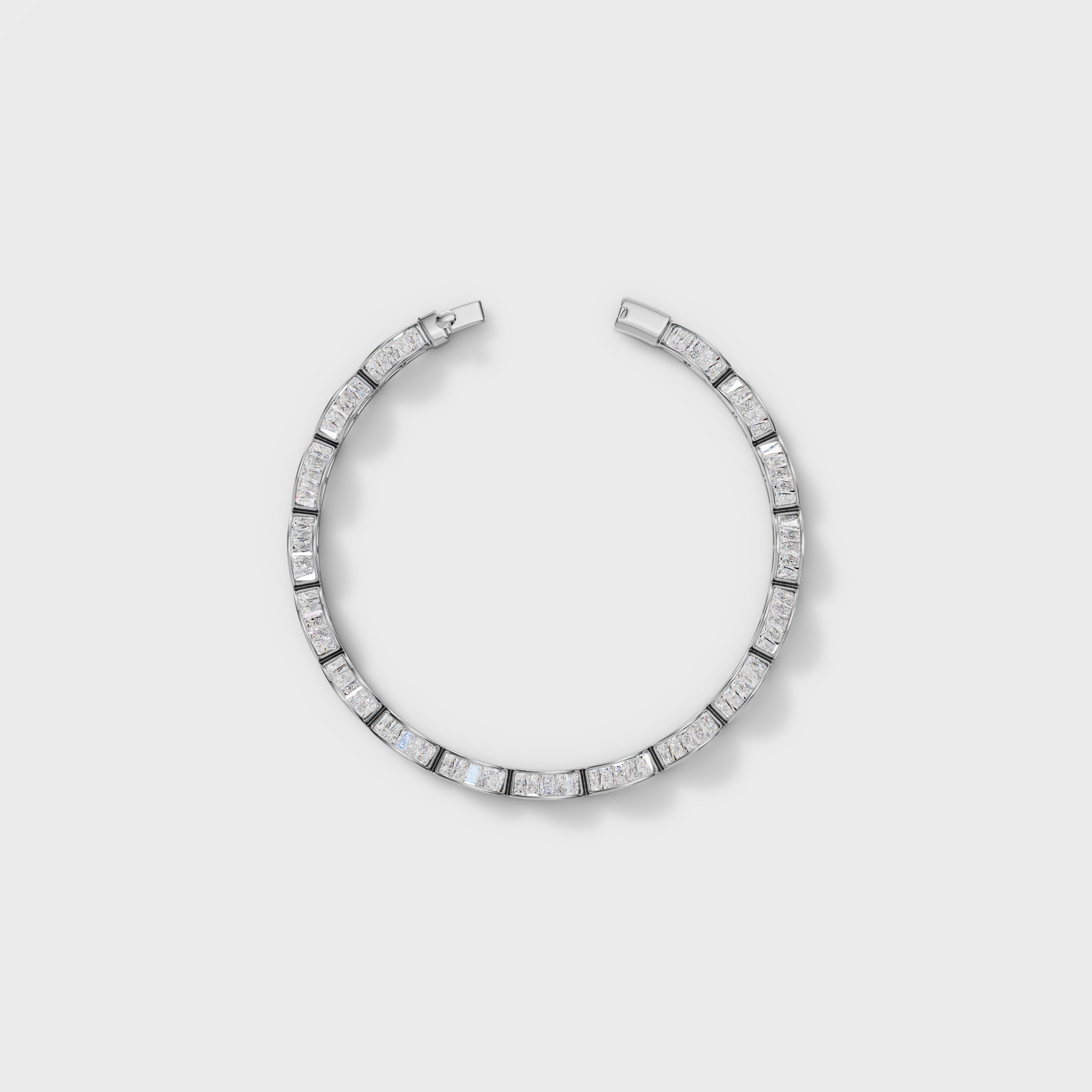 The Baguette Cut Brilliance Bracelet