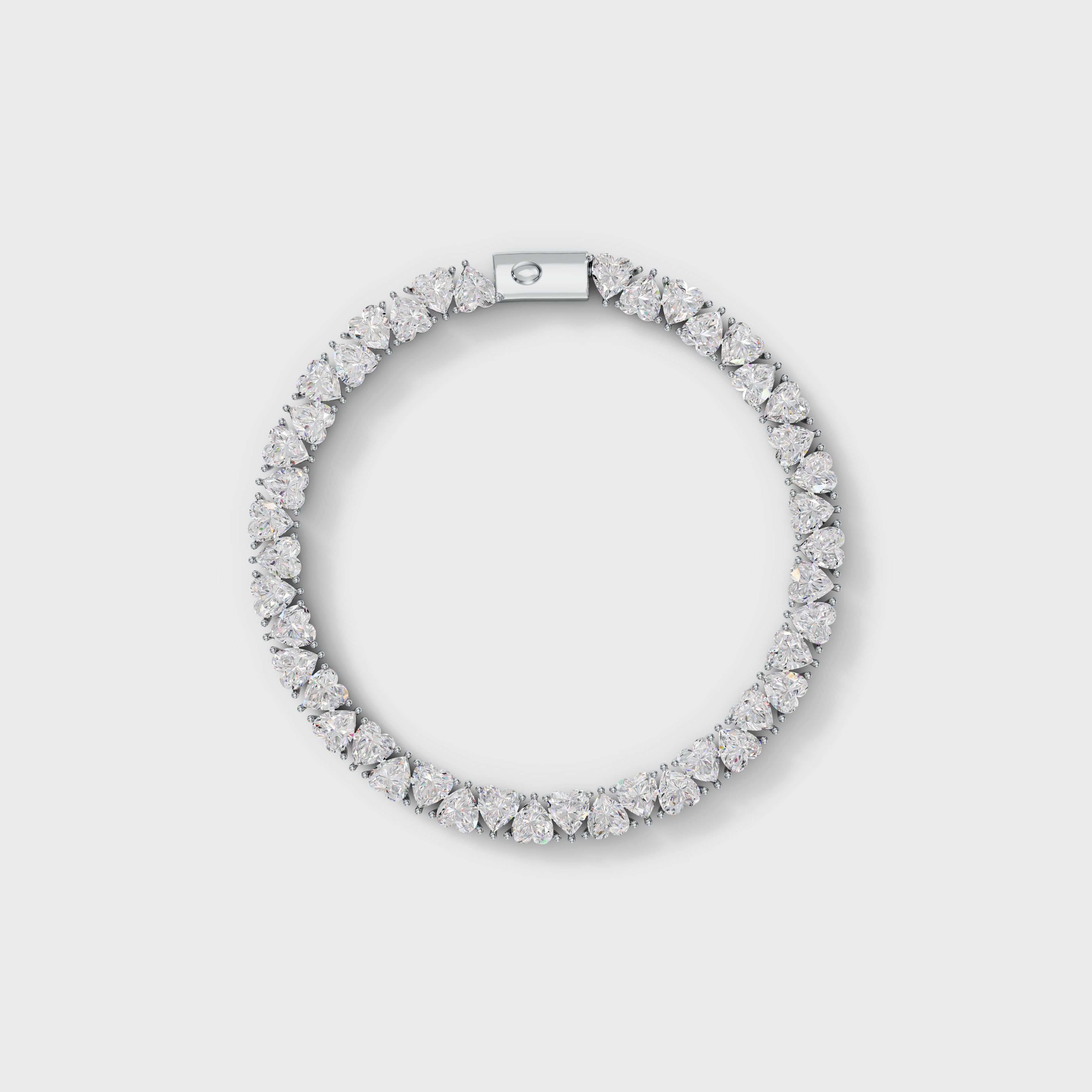 Heart On My Sleev Diamond Bracelet