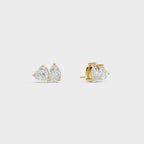 Heart &  Pear Studs