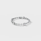 Elegant Round Cut Cubic Zirconia Tennis Bracelet