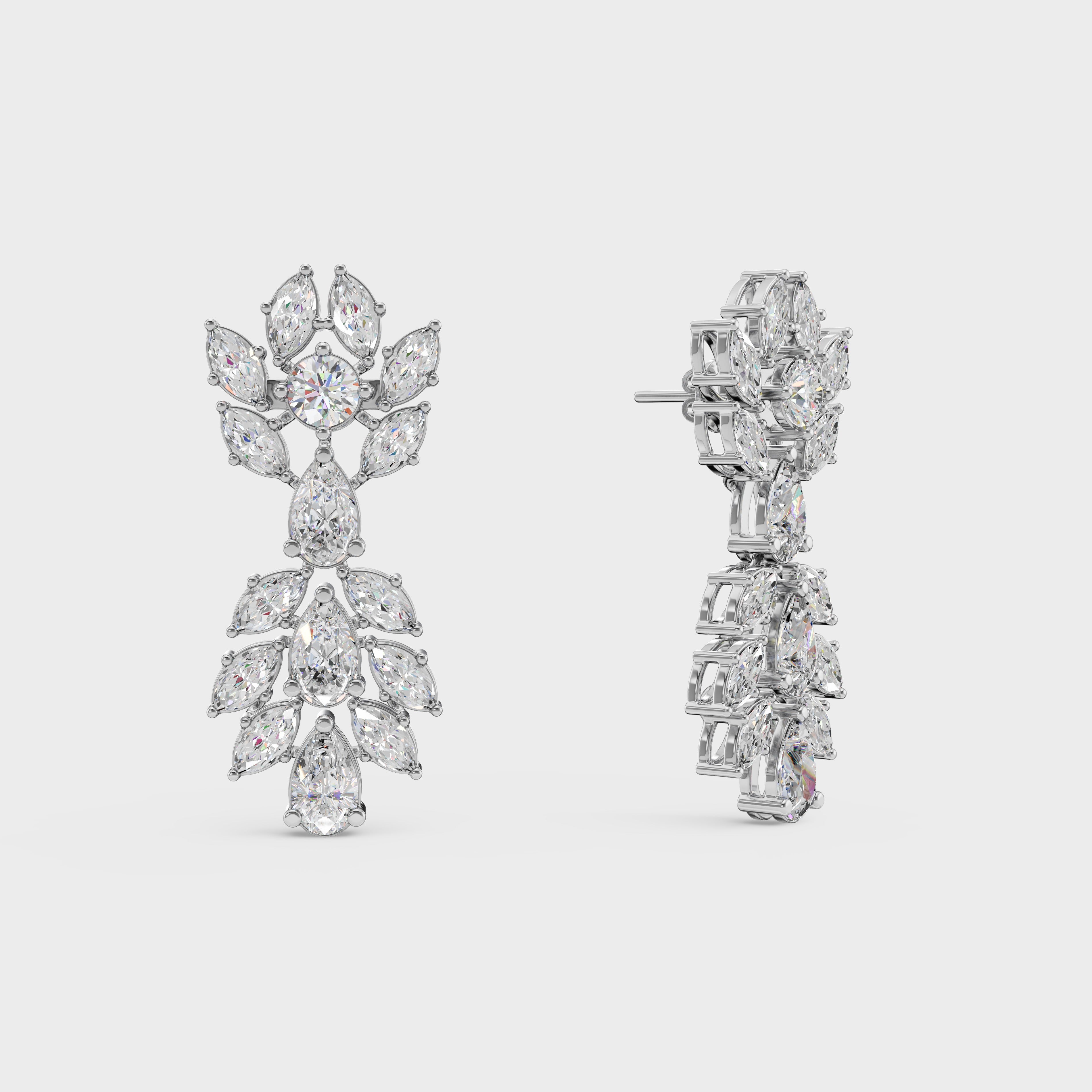 Dazzling Marquise Bloom Drops