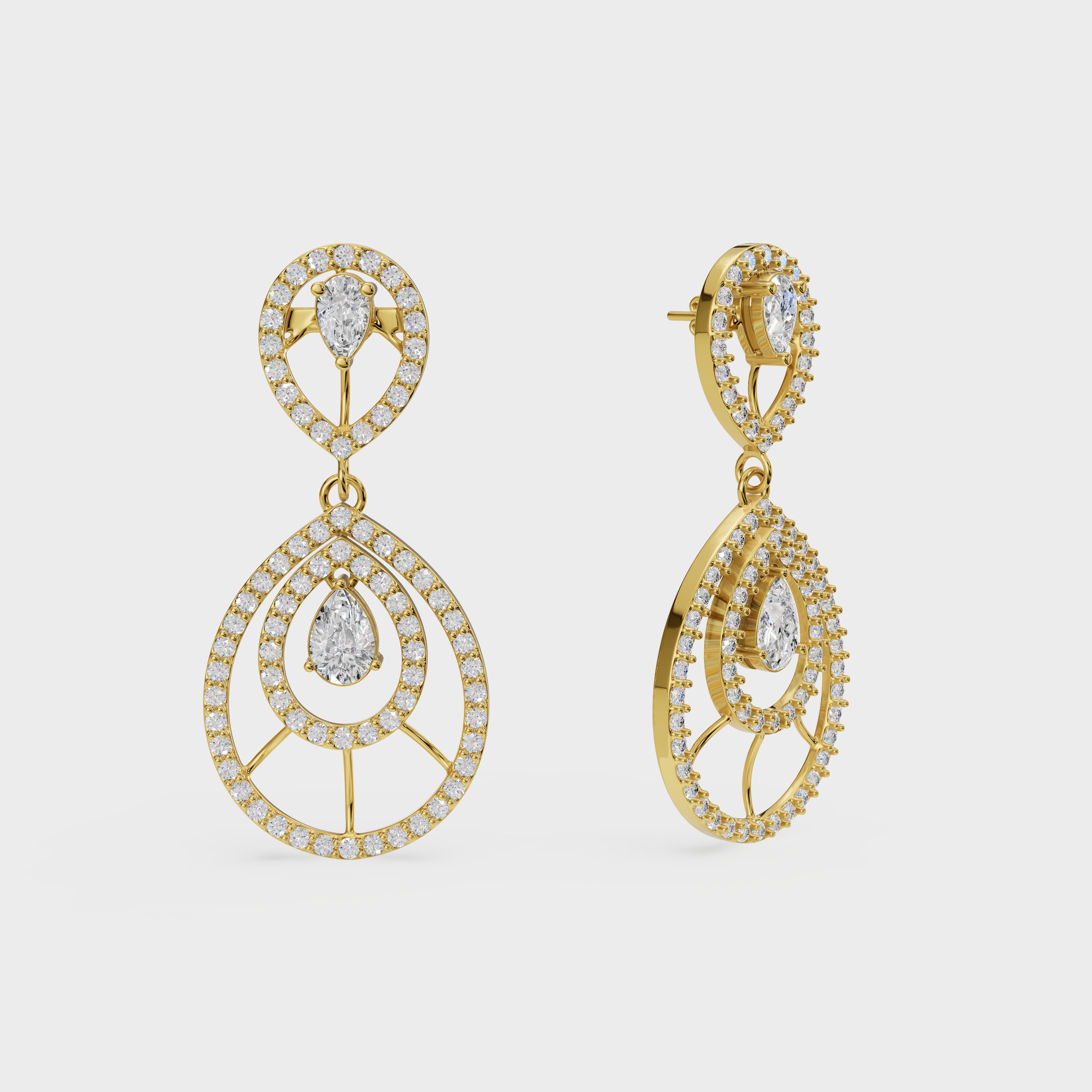 Diamond Cascade Necklace