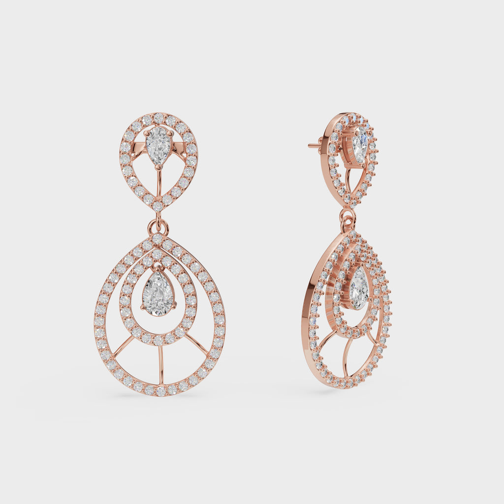 Diamond Cascade Necklace