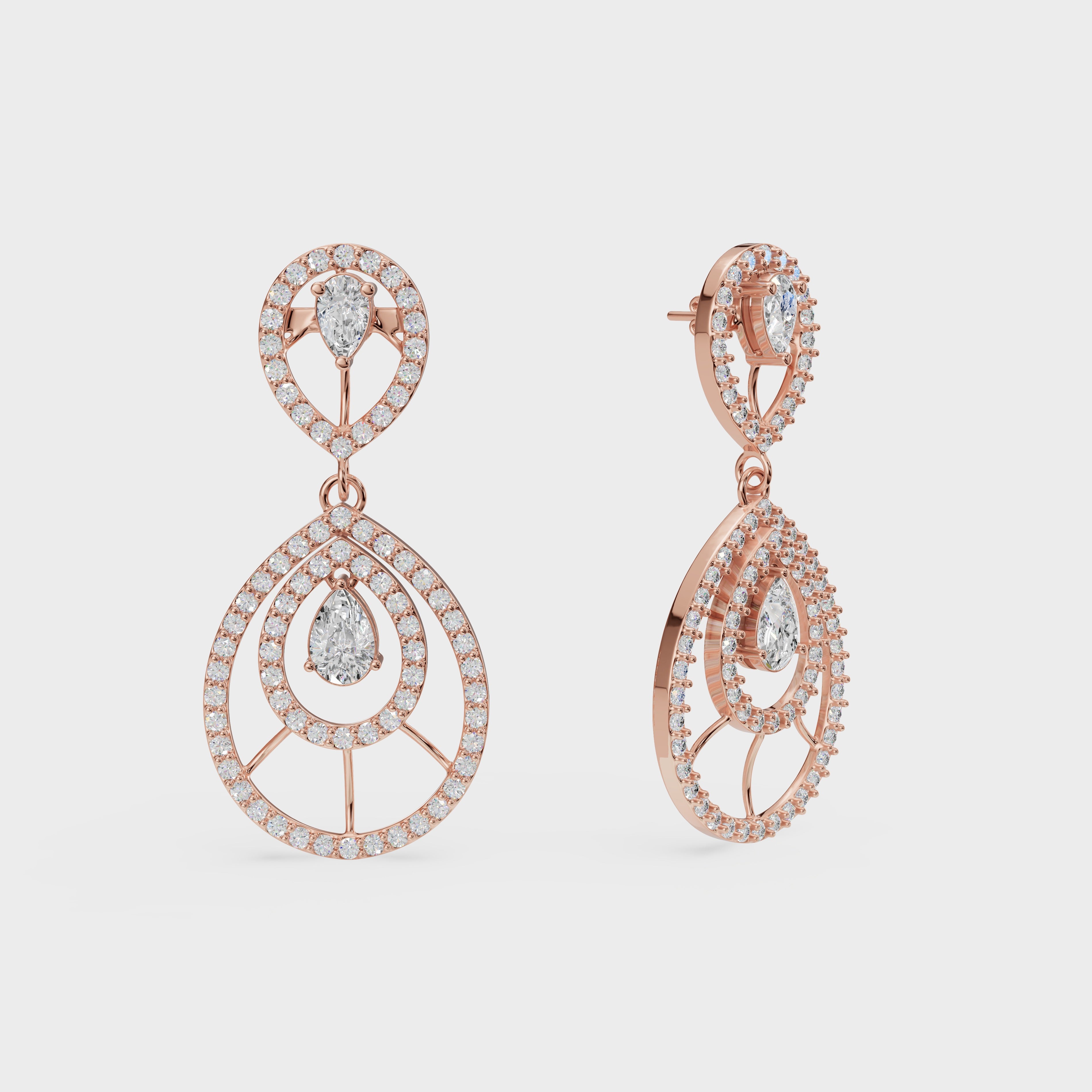 Diamond Cascade Necklace