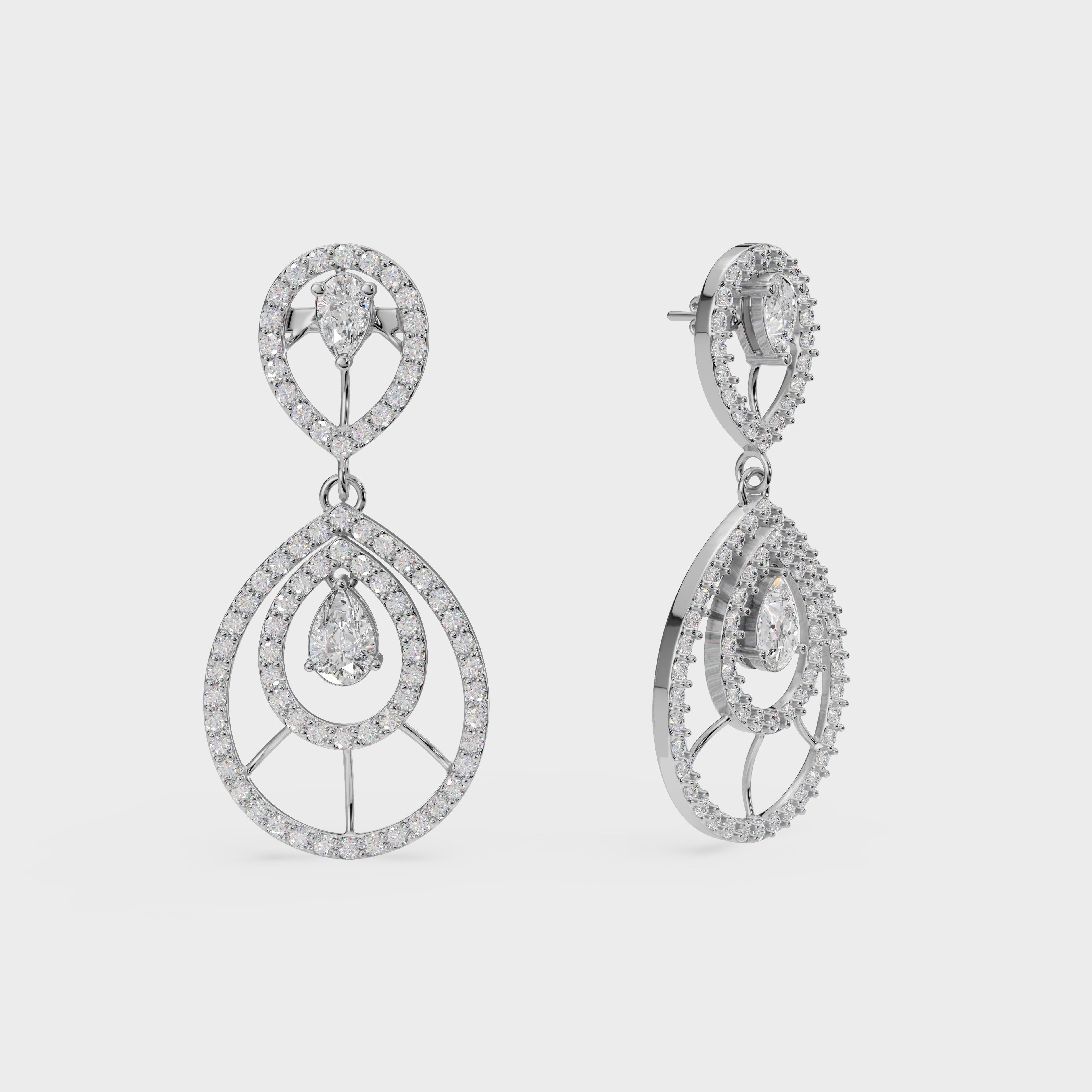 Diamond Cascade Necklace