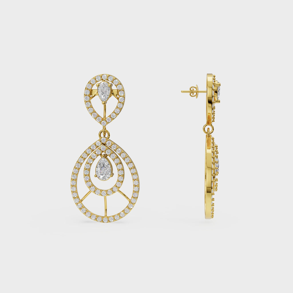 Diamond Cascade Necklace