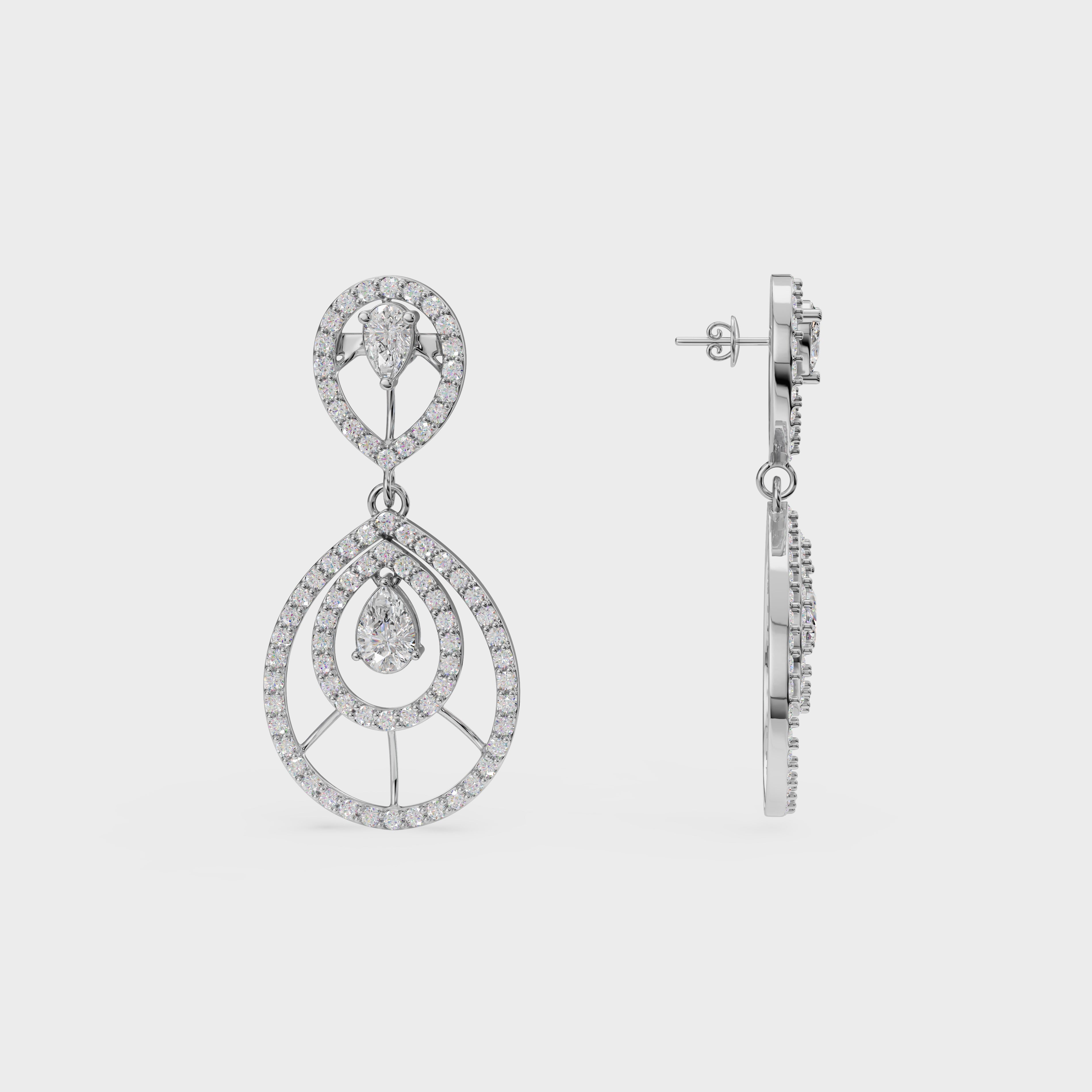 Diamond Cascade Necklace