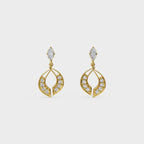 Marquise Cut 2 in 1 Stud And Drops