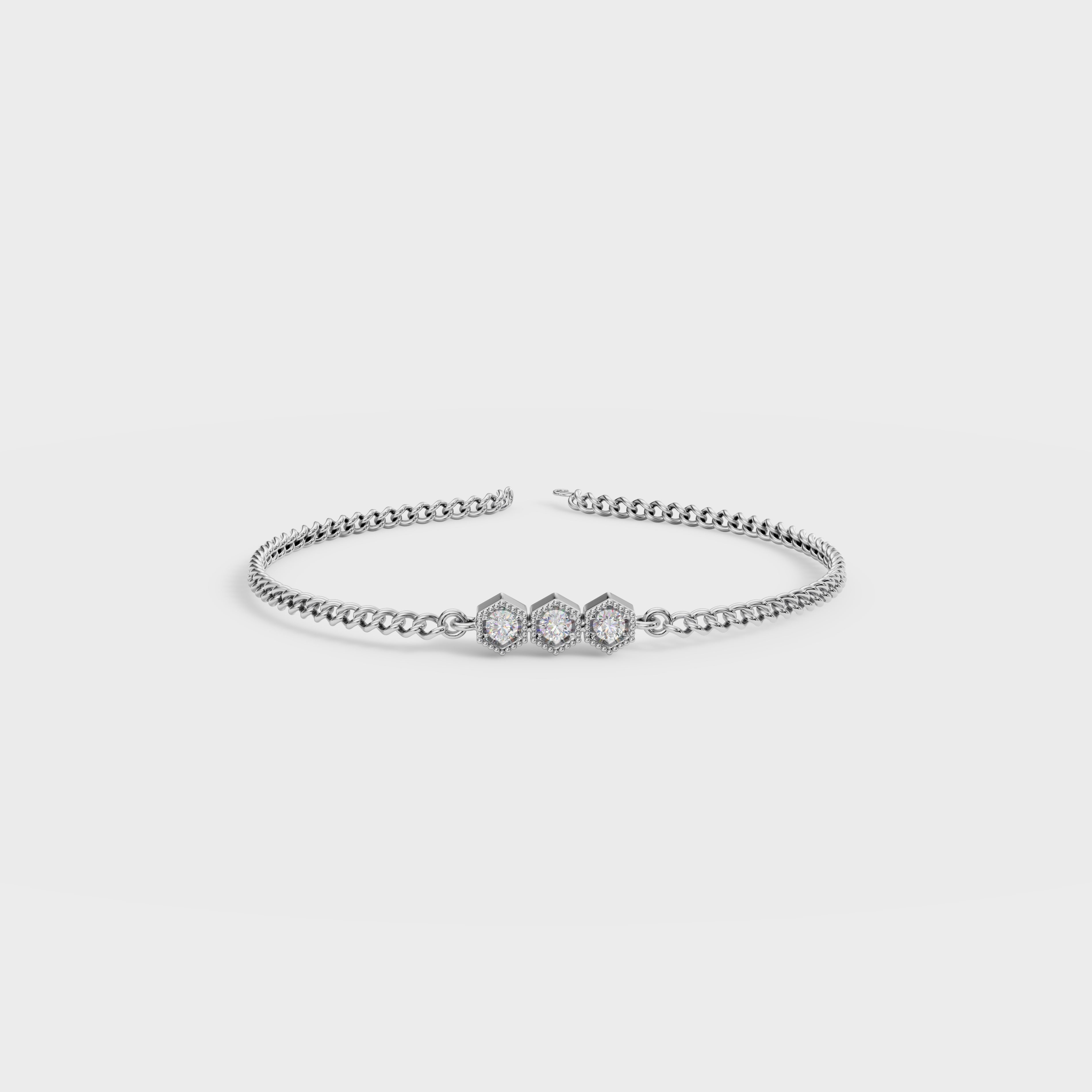 Dainty Diamond Bracelet