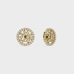 Abstract Cluster Stud Earrings