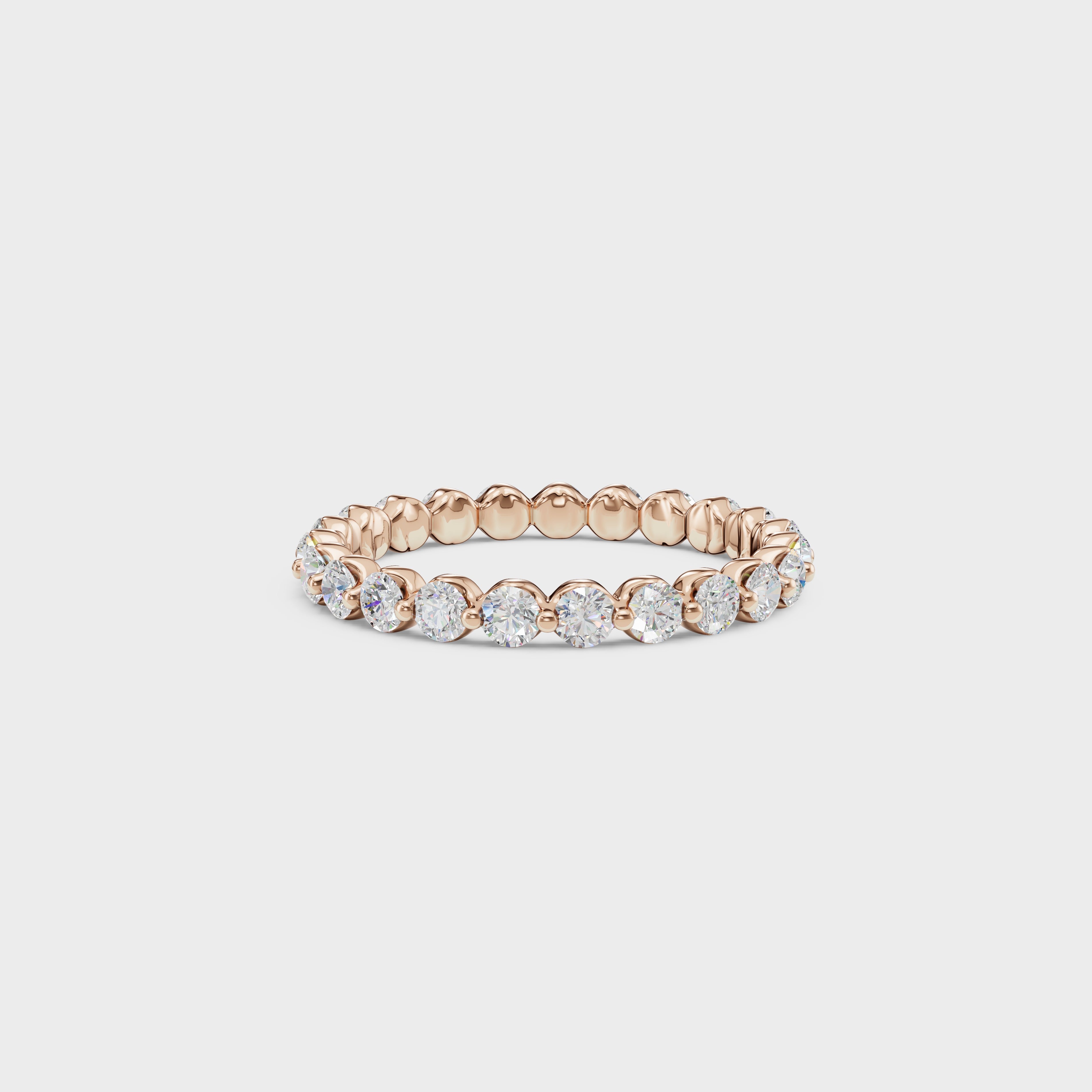 Brilliant Round Diamond Eternity Ring