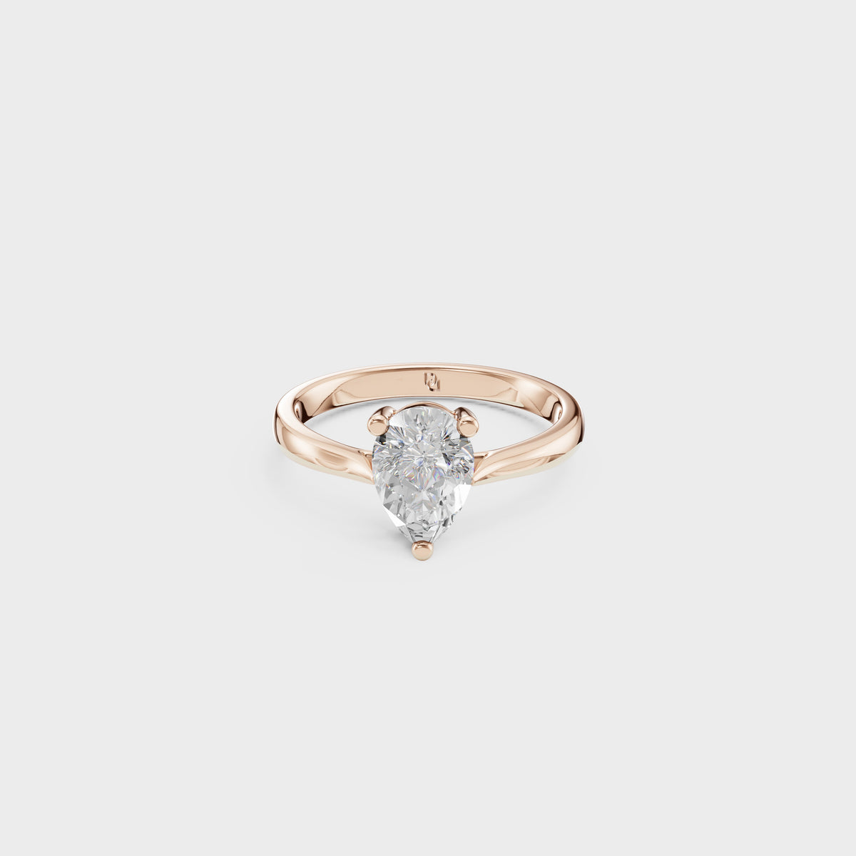 Ethereal 1ct Pear Ring