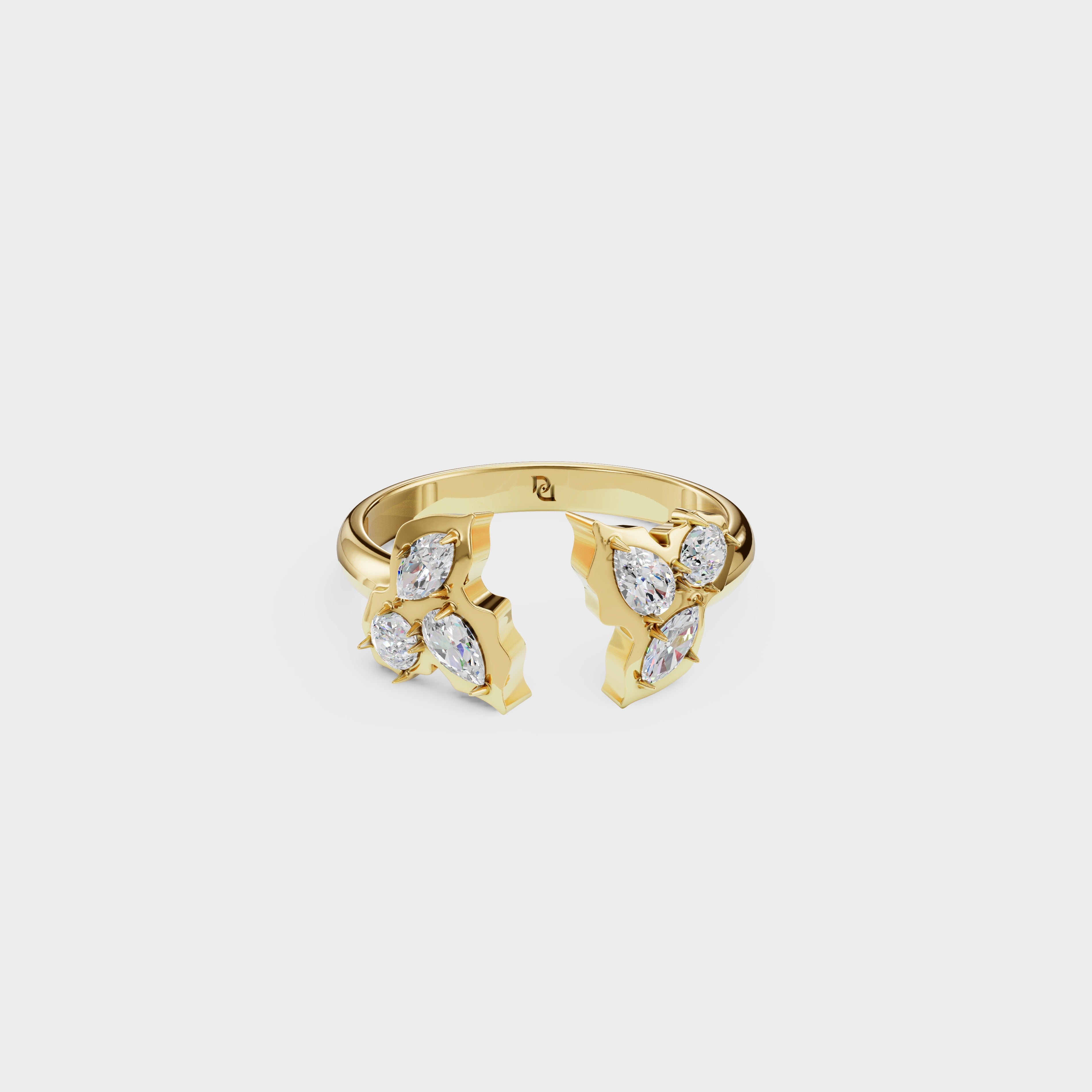 Floral Inspired Diamond Ring