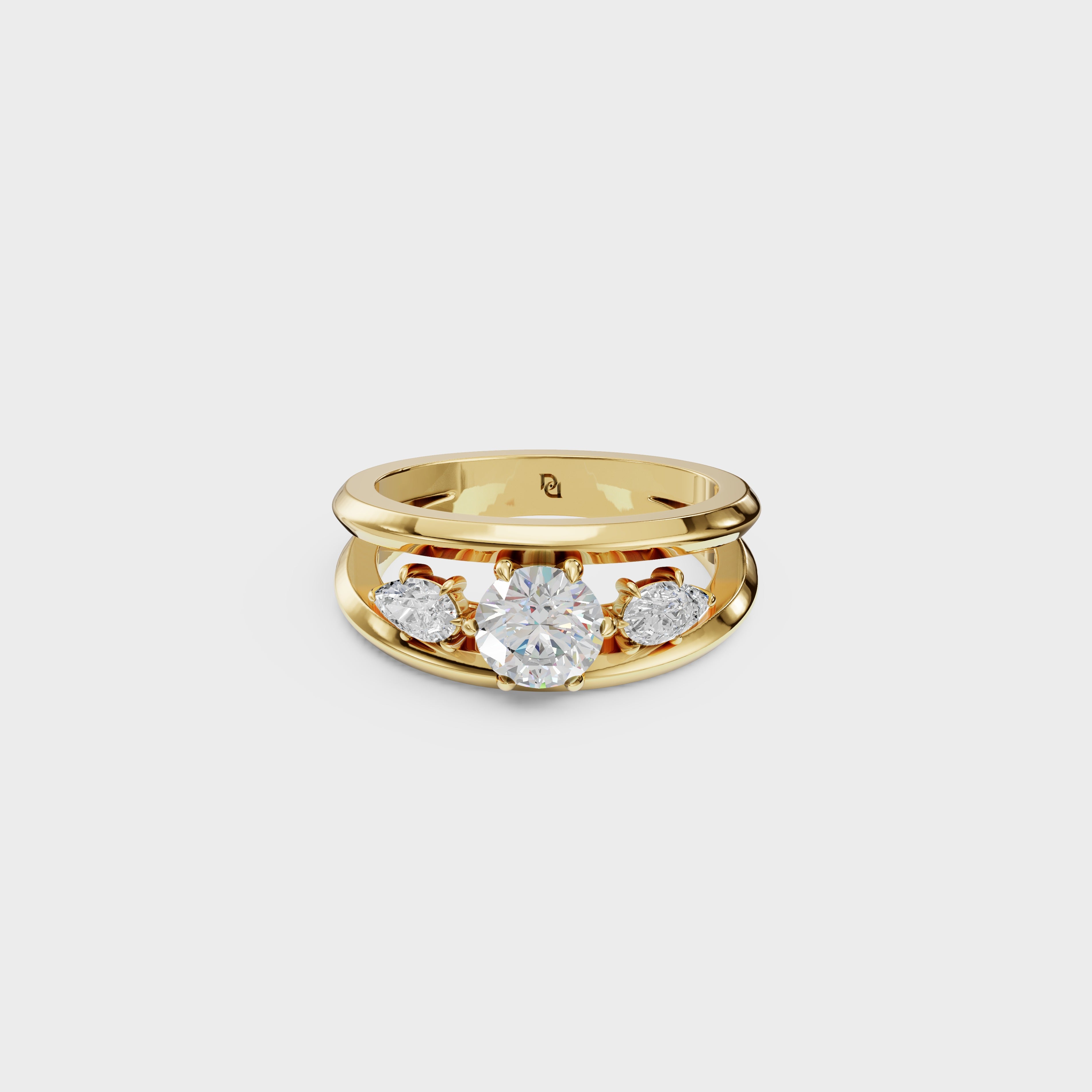 The Harmony Trio Ring