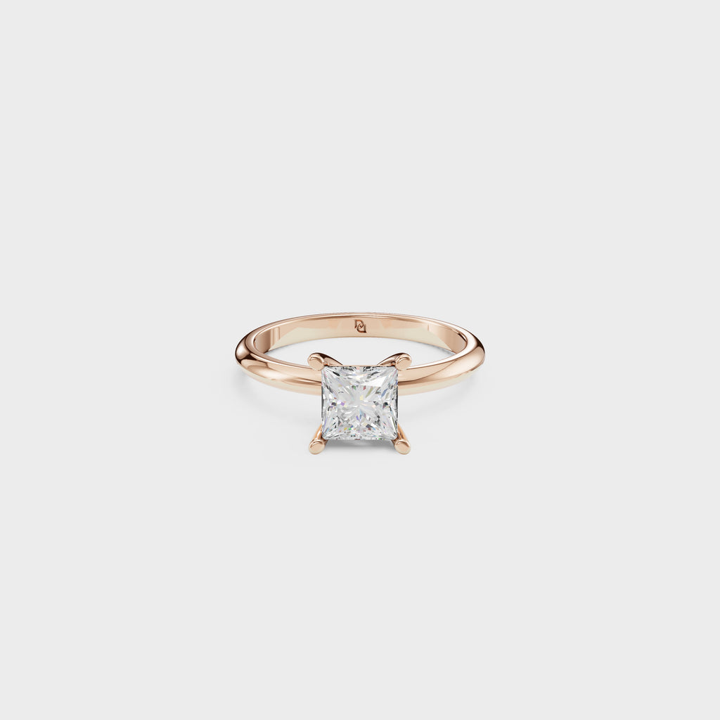 Princess Cut Solitaire Ring