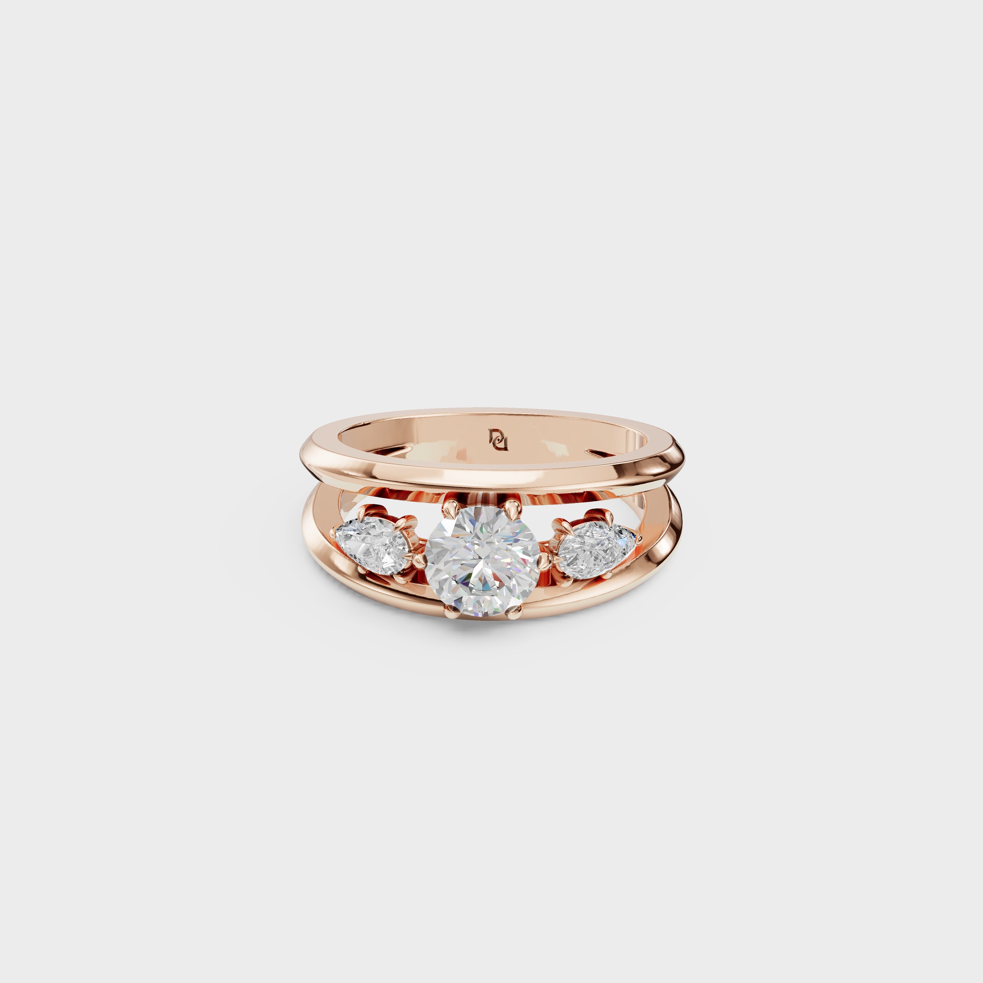 The Harmony Trio Ring