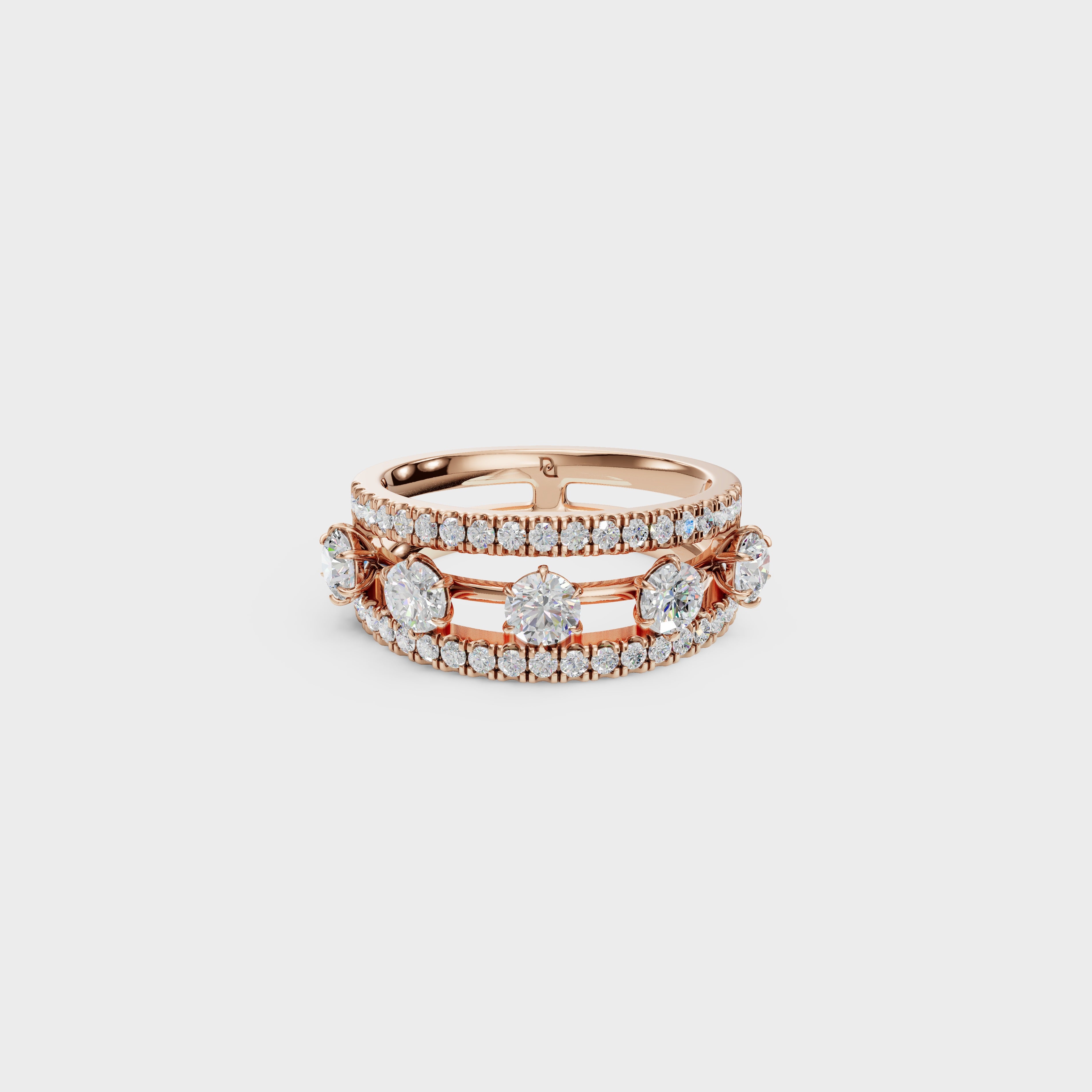 Luxe Layer Diamond Ring