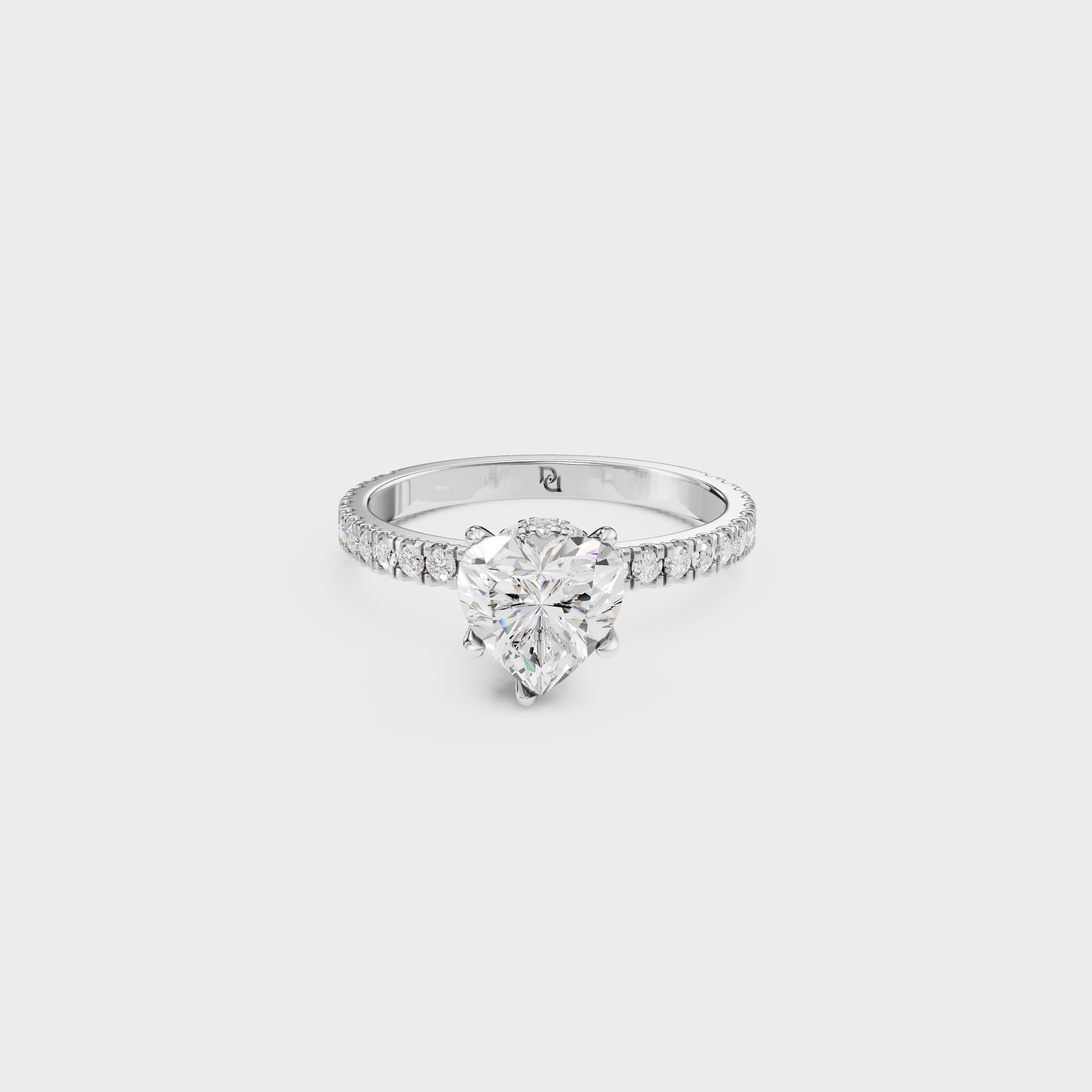 Nova Heart Shape Diamond Ring