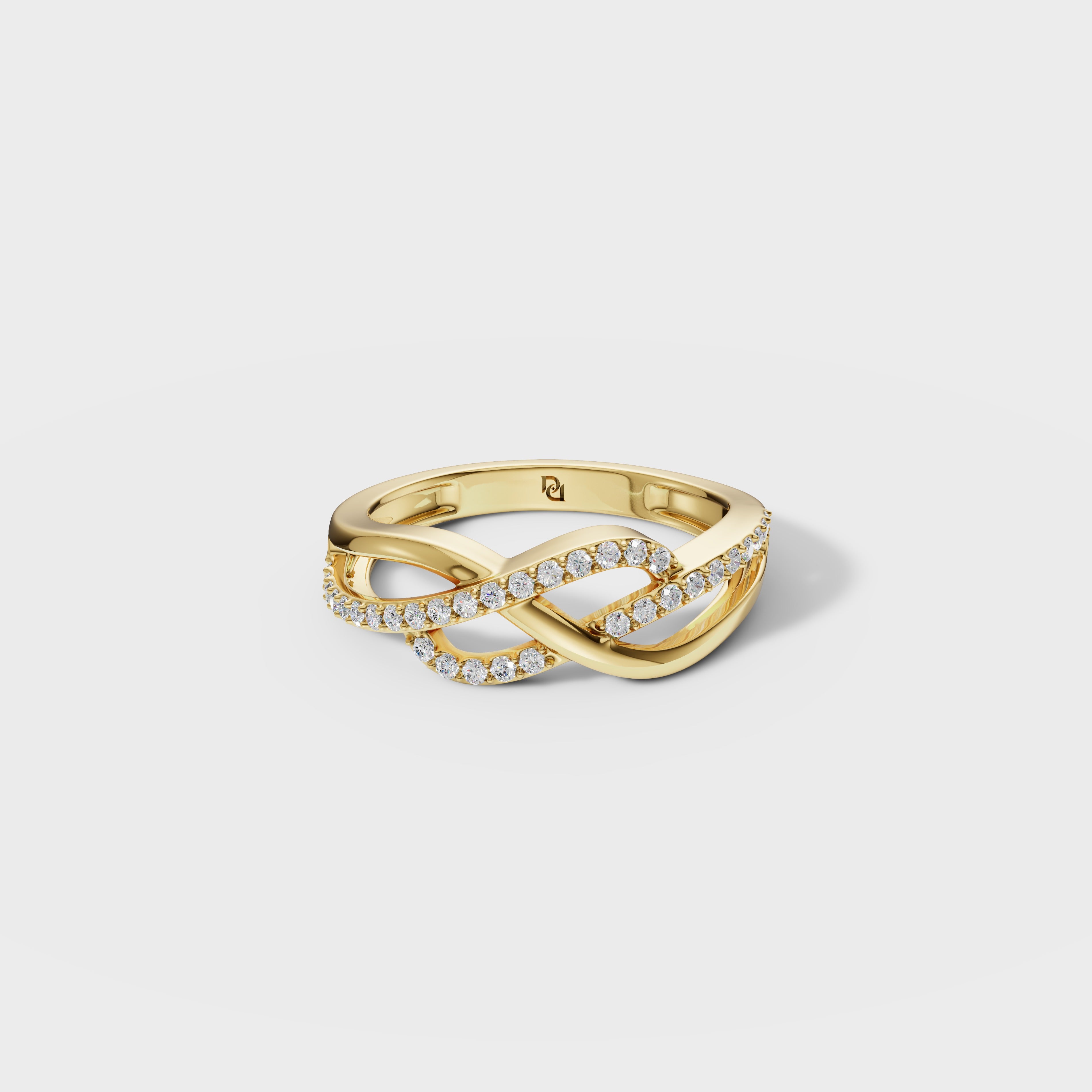 Endless Love Diamond Infinity Band