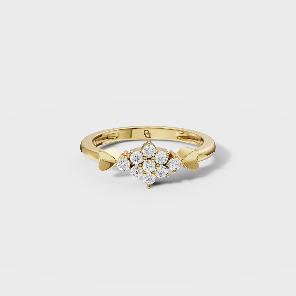 Diamond Bloom Ring