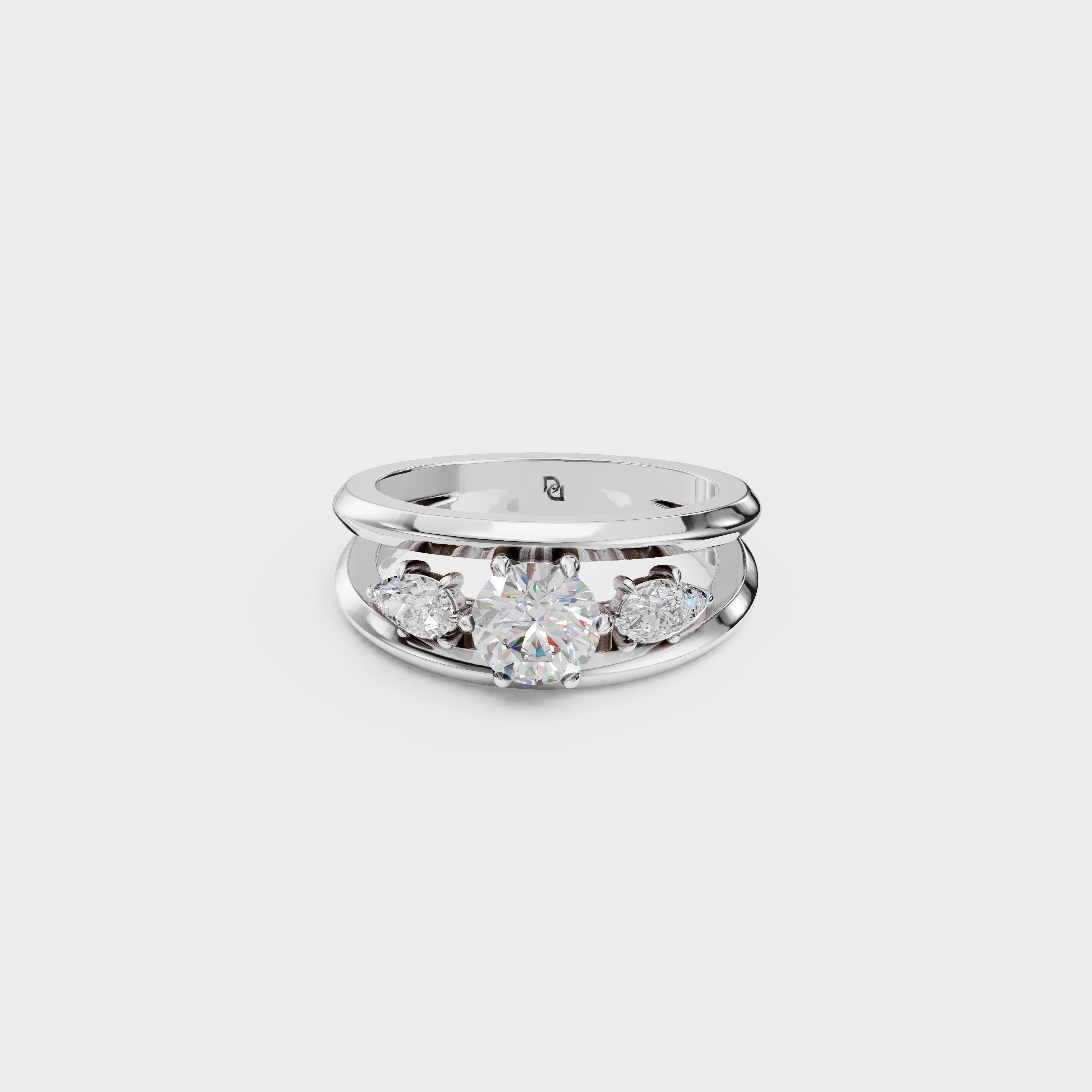 The Harmony Trio Ring