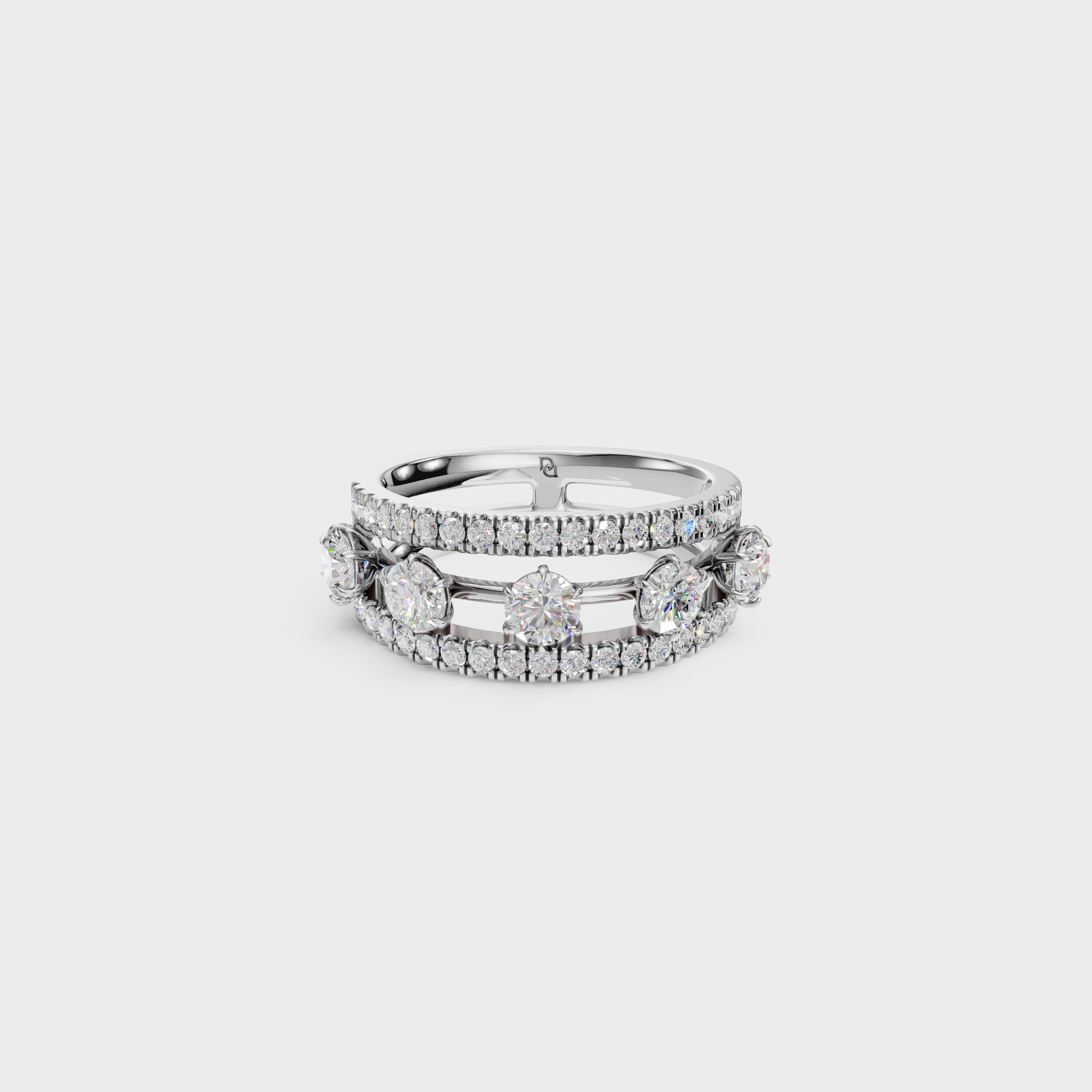 Luxe Layer Diamond Ring