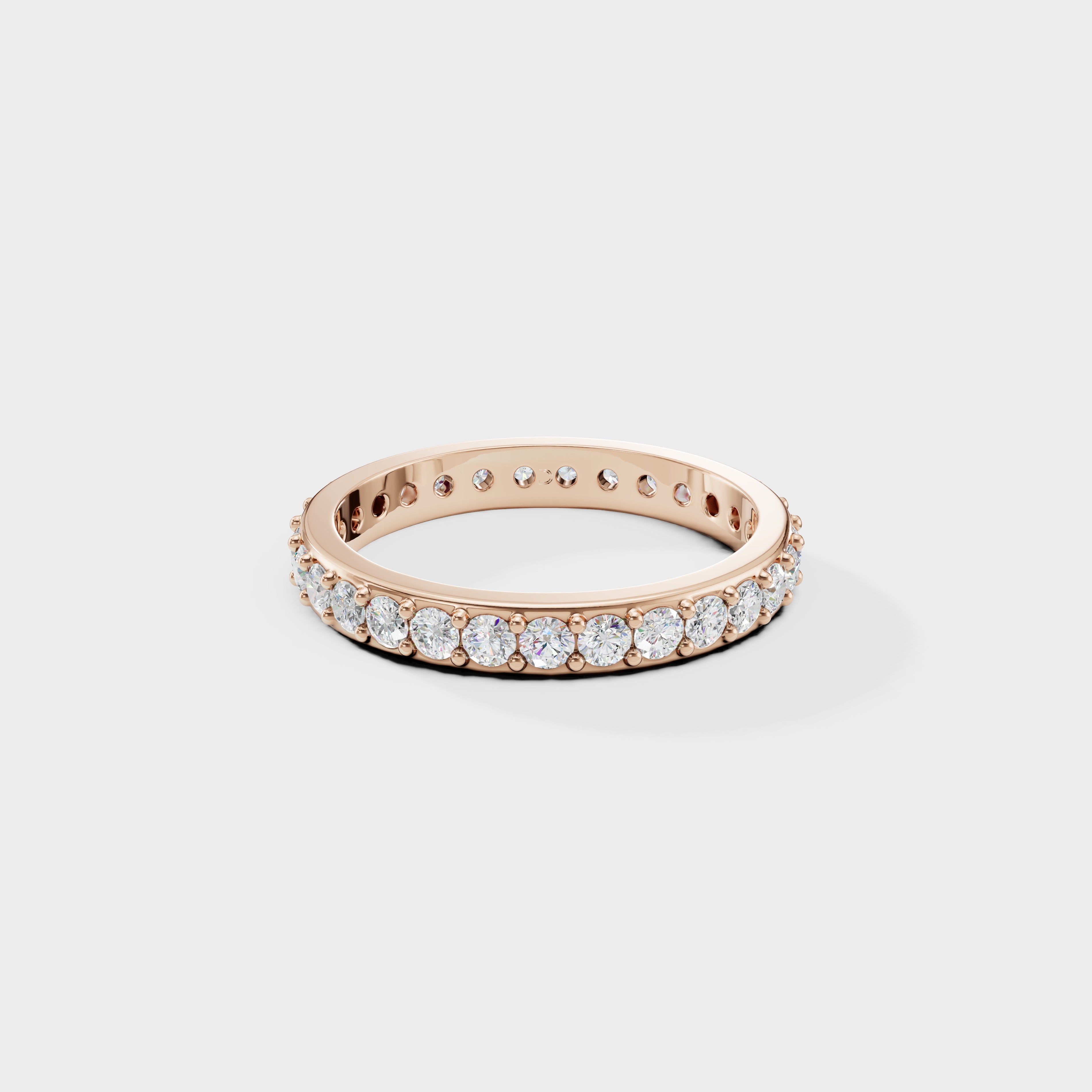 Channel Set Diamond Eternity Band