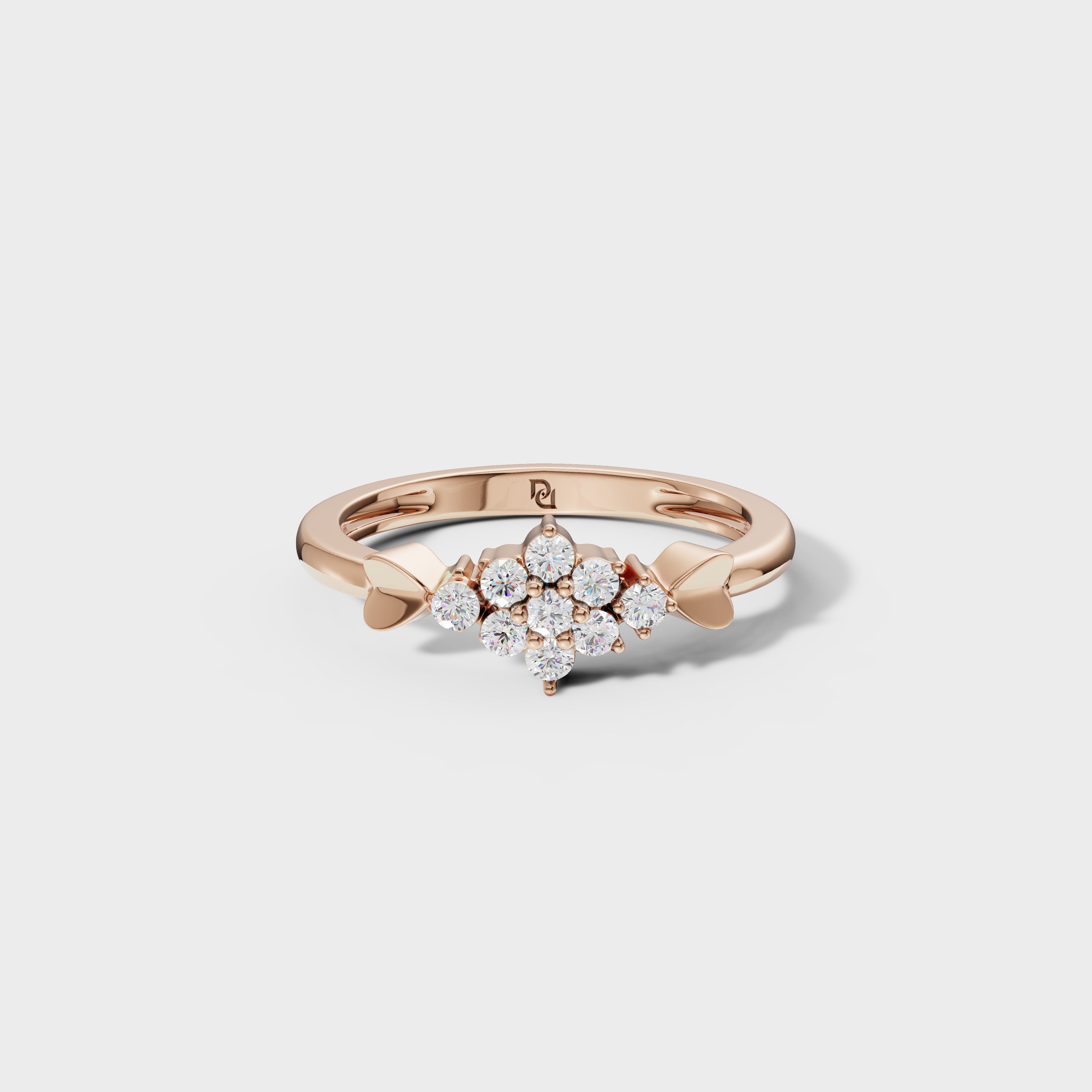Diamond Bloom Ring