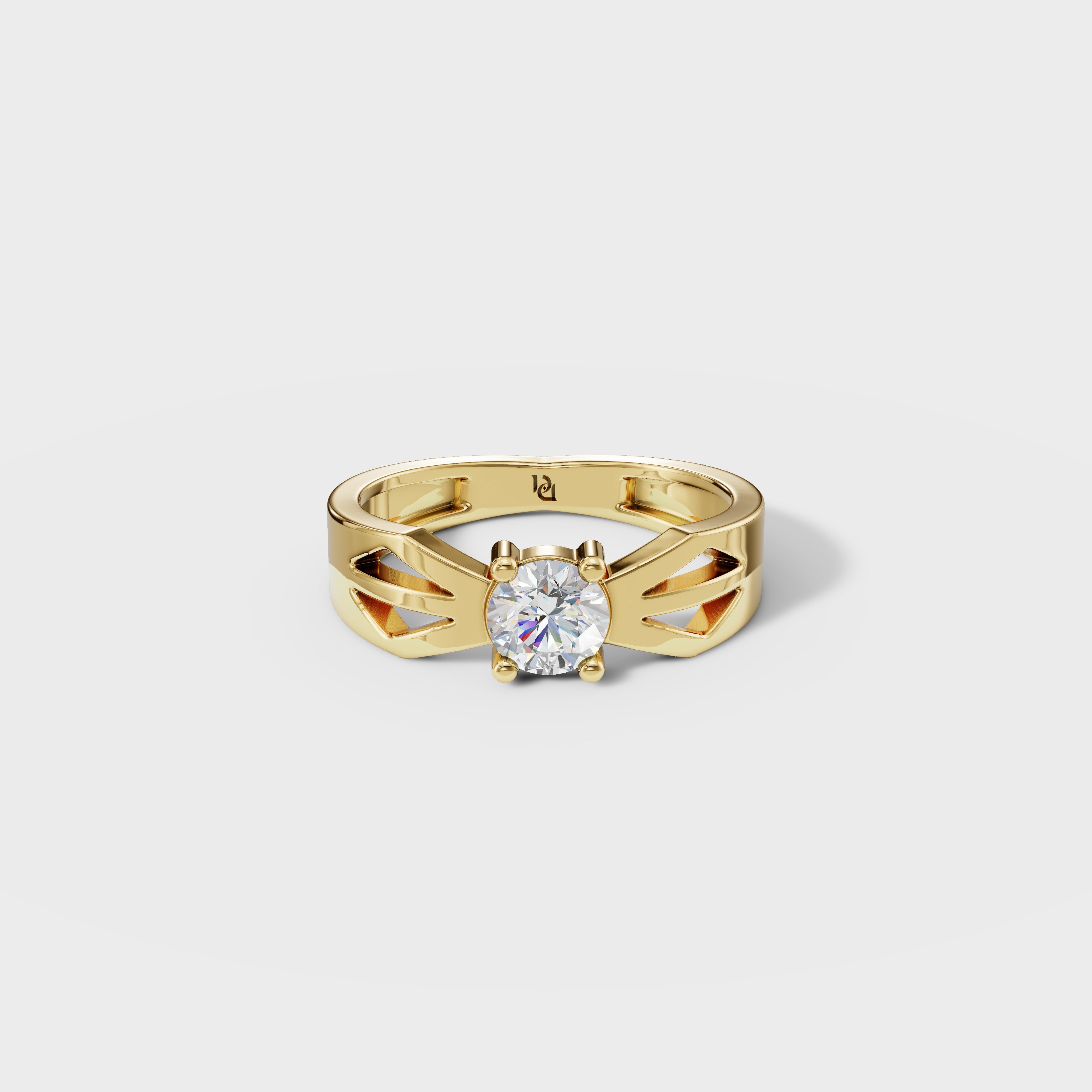 Timeless Solitaire Engagement Ring